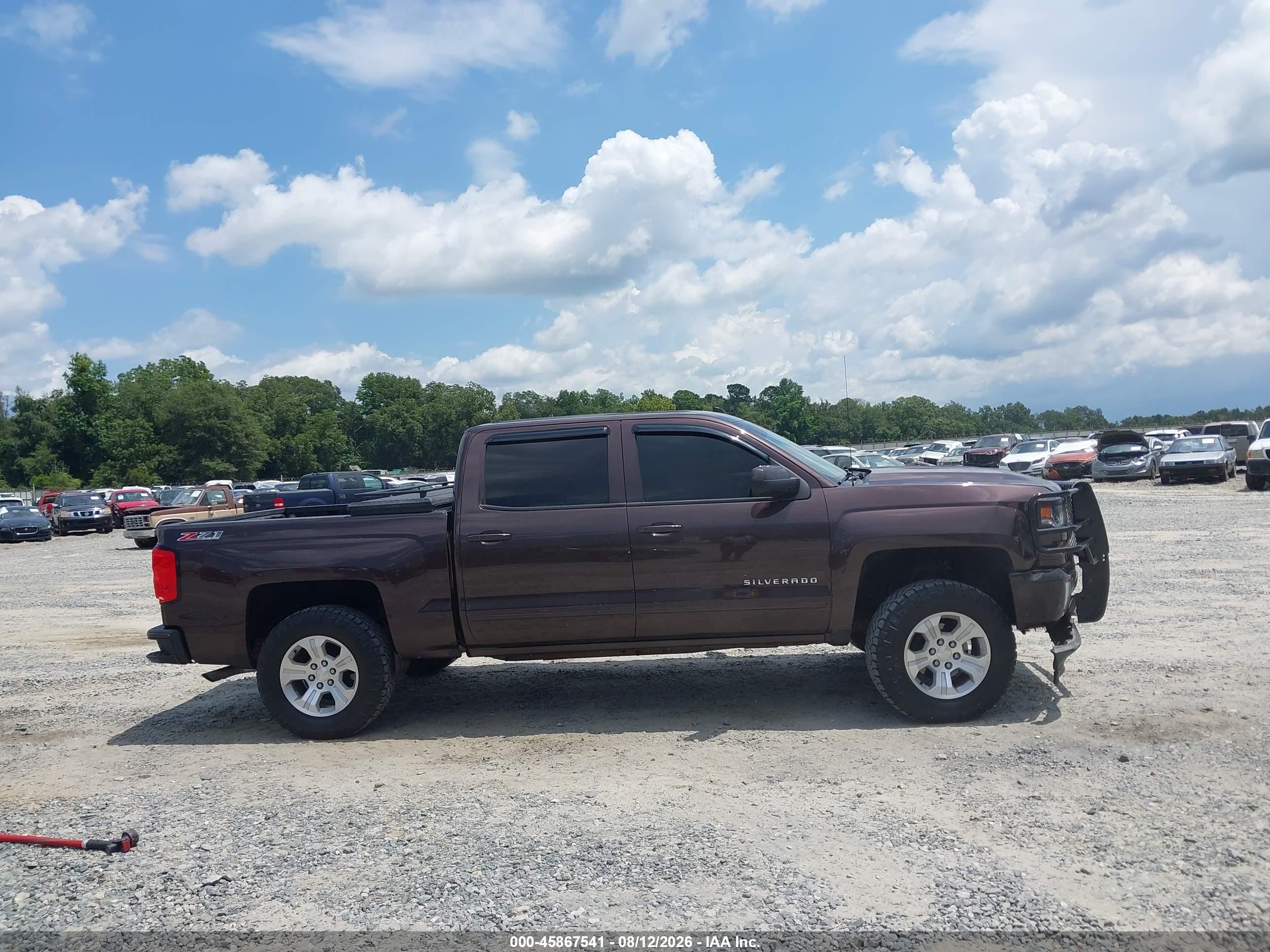 2016 Chevrolet Silverado 1500 Lt Burgundy vin: 3GCUKREC8GG303875