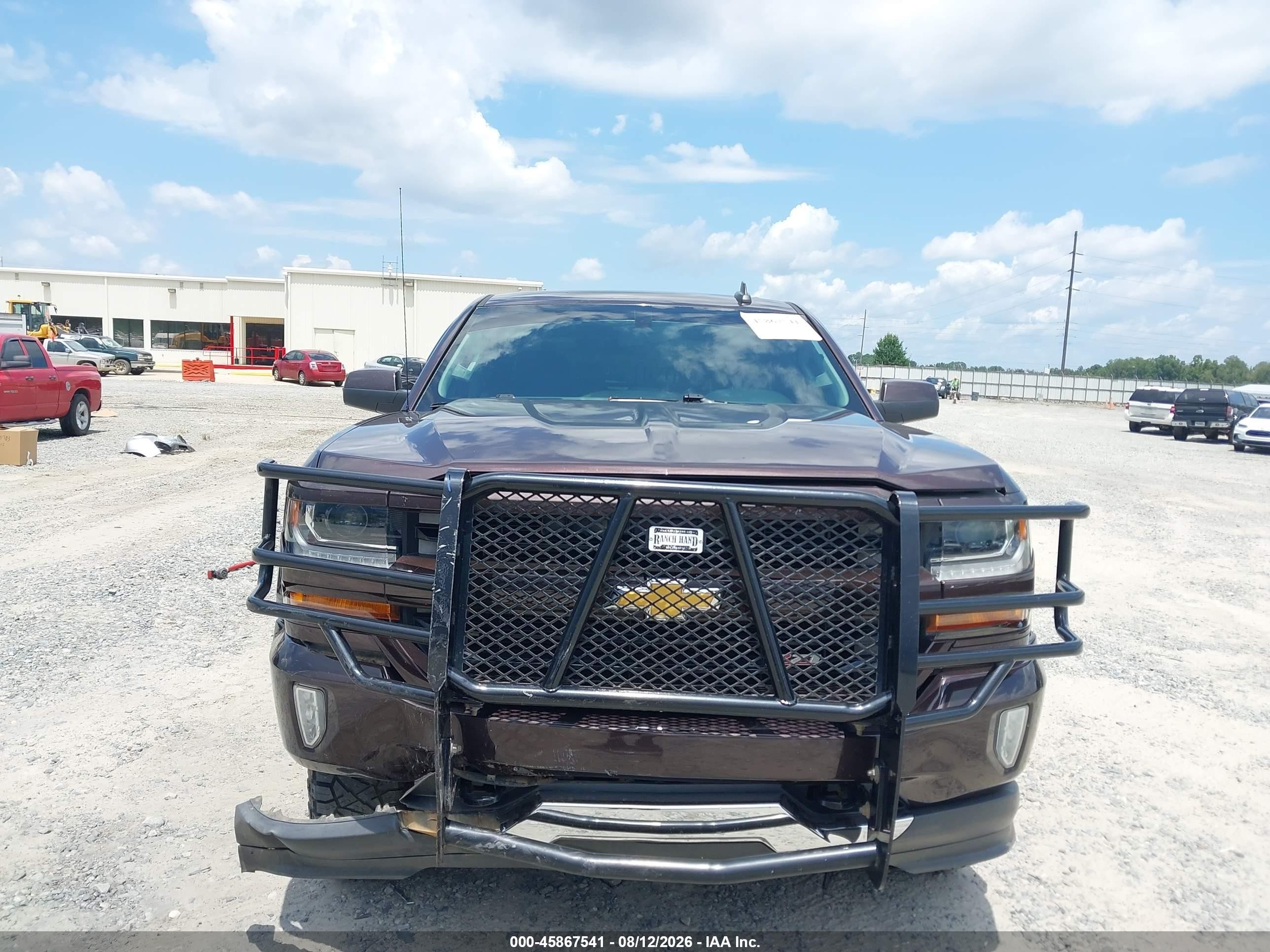 2016 Chevrolet Silverado 1500 Lt Burgundy vin: 3GCUKREC8GG303875