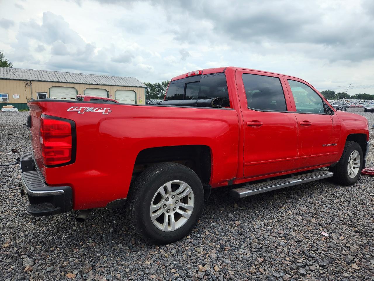 2017 Chevrolet Silverado K1500 Lt Red vin: 3GCUKREC8HG355704