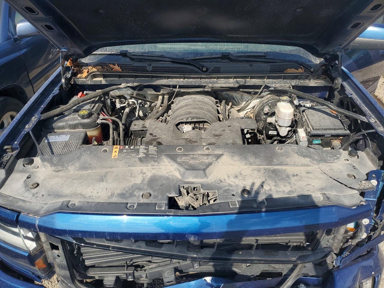 2018 Chevrolet Silverado K1500 Lt Blue vin: 3GCUKREC8JG110133