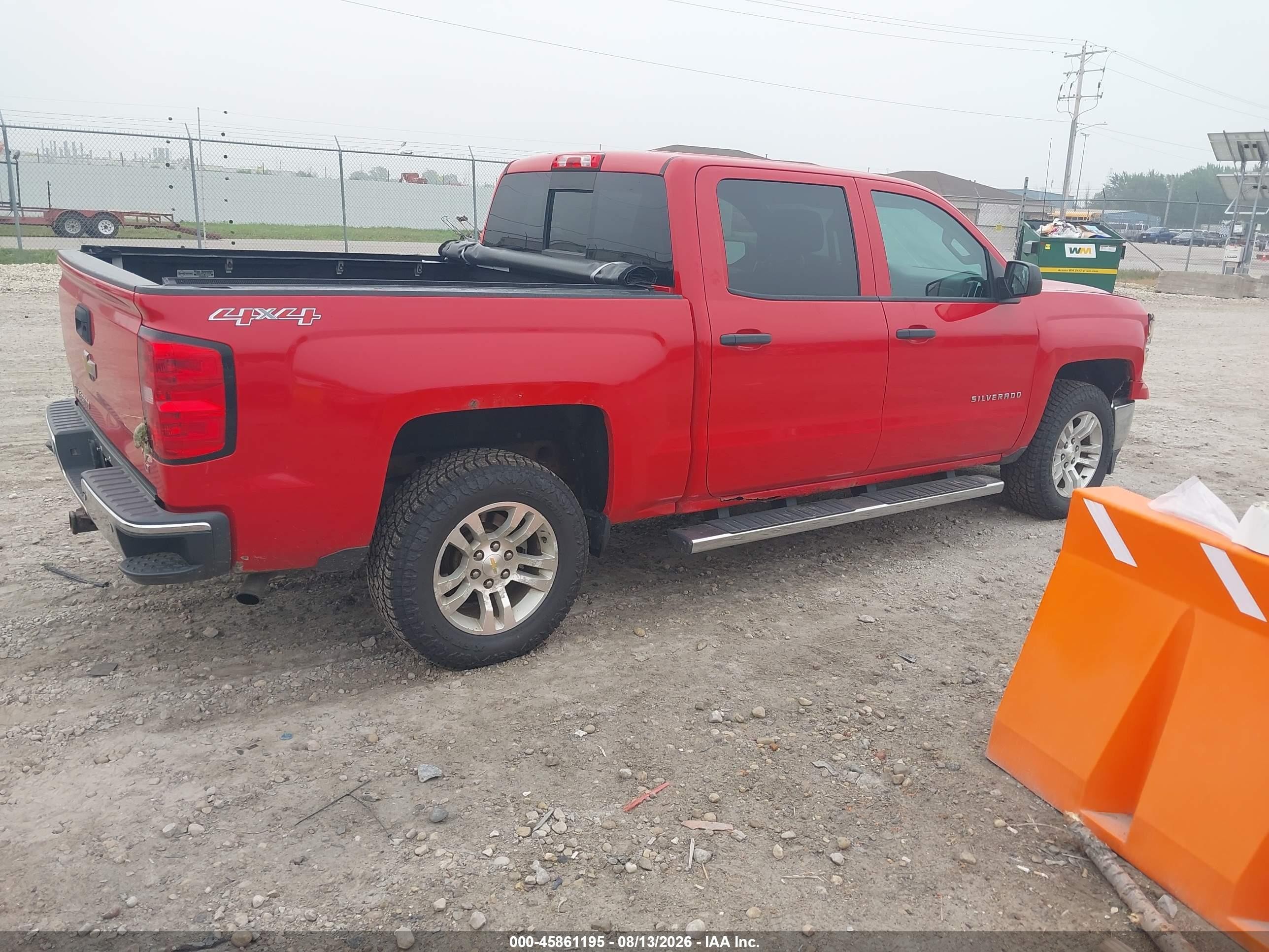 2014 Chevrolet Silverado 1500 Lt Красный vin: 3GCUKREC9EG172775