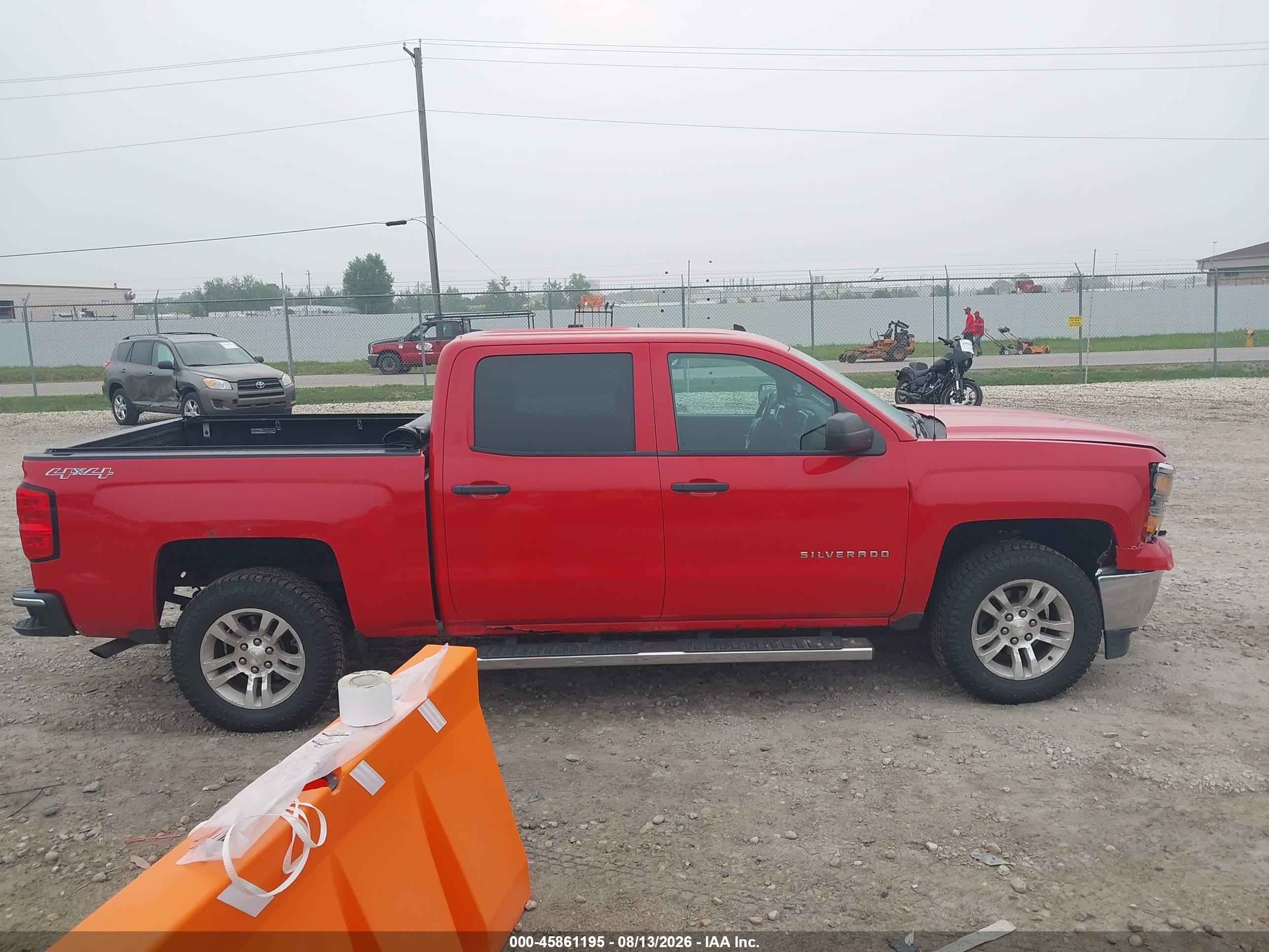 2014 Chevrolet Silverado 1500 Lt Красный vin: 3GCUKREC9EG172775