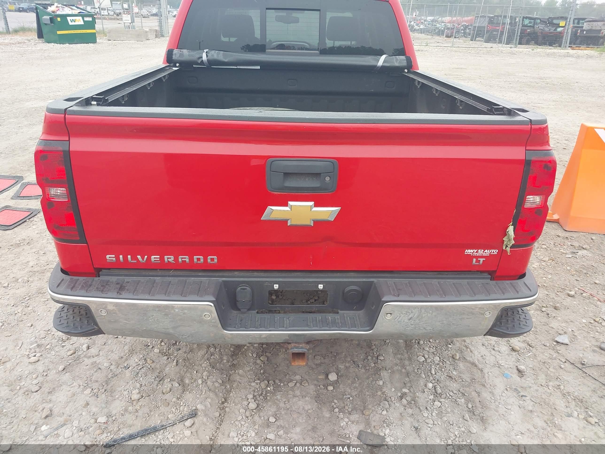 2014 Chevrolet Silverado 1500 Lt Красный vin: 3GCUKREC9EG172775
