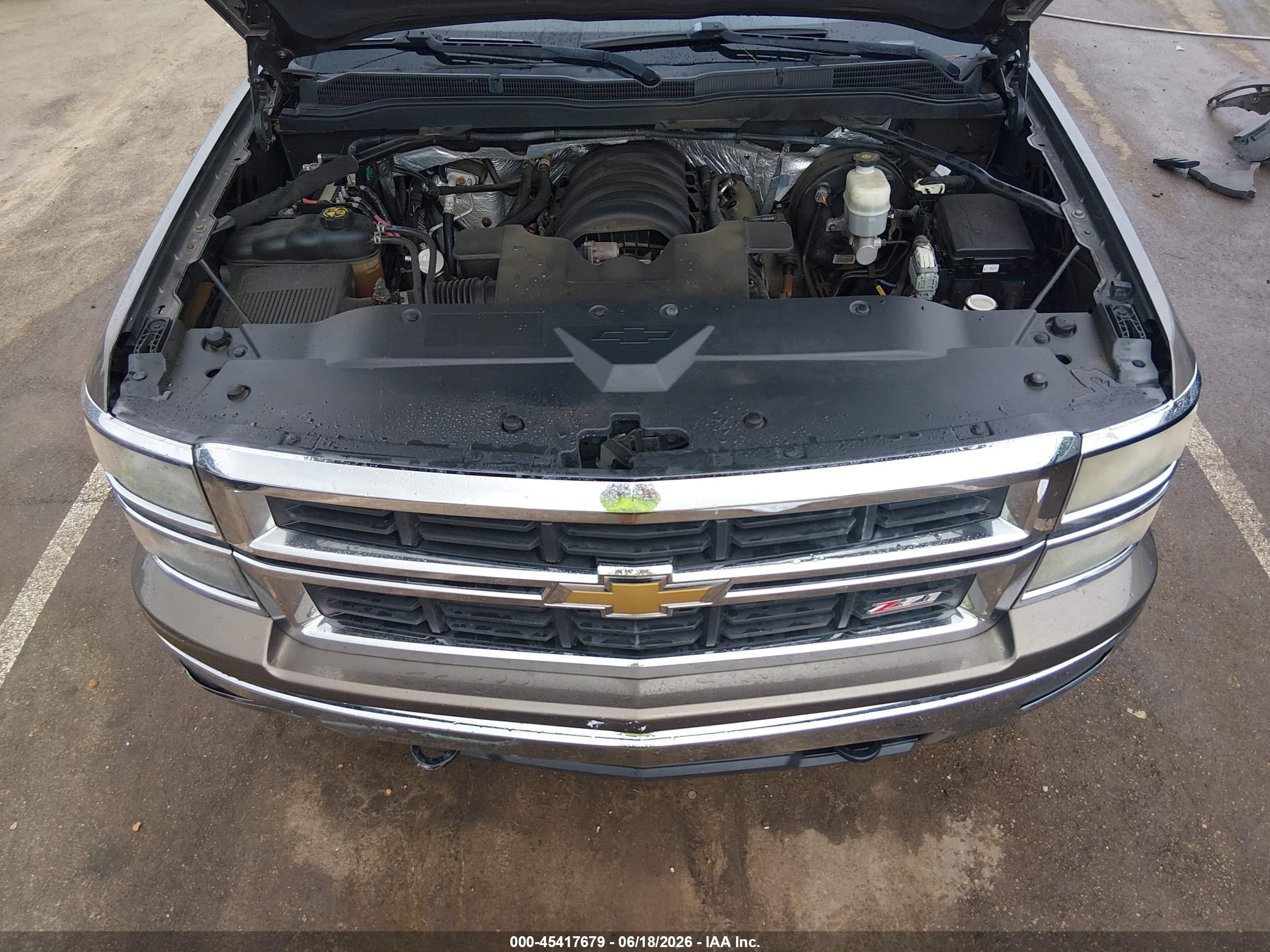 2014 Chevrolet Silverado 1500 Lt Brown vin: 3GCUKREC9EG182061