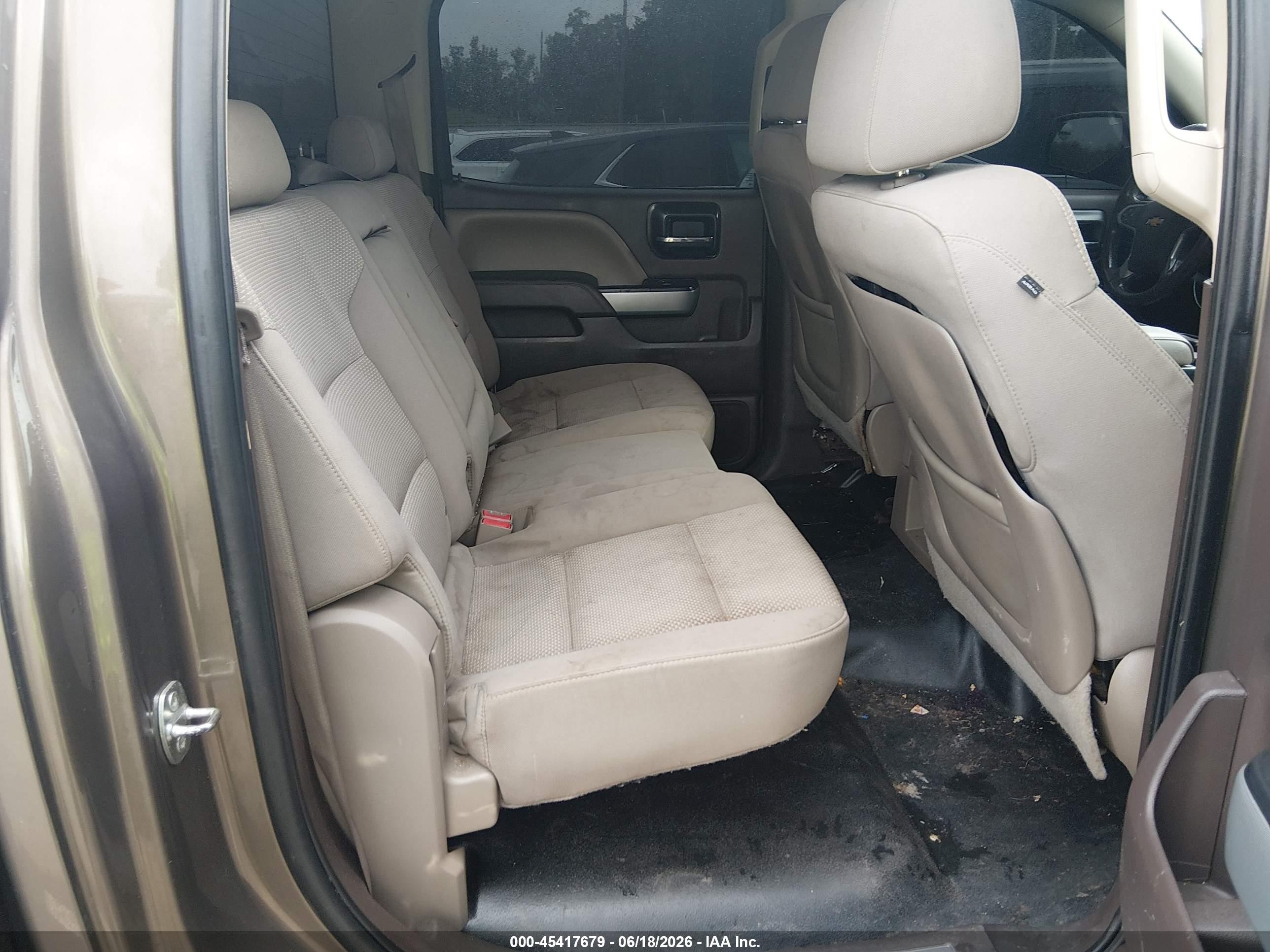 2014 Chevrolet Silverado 1500 Lt Brown vin: 3GCUKREC9EG182061