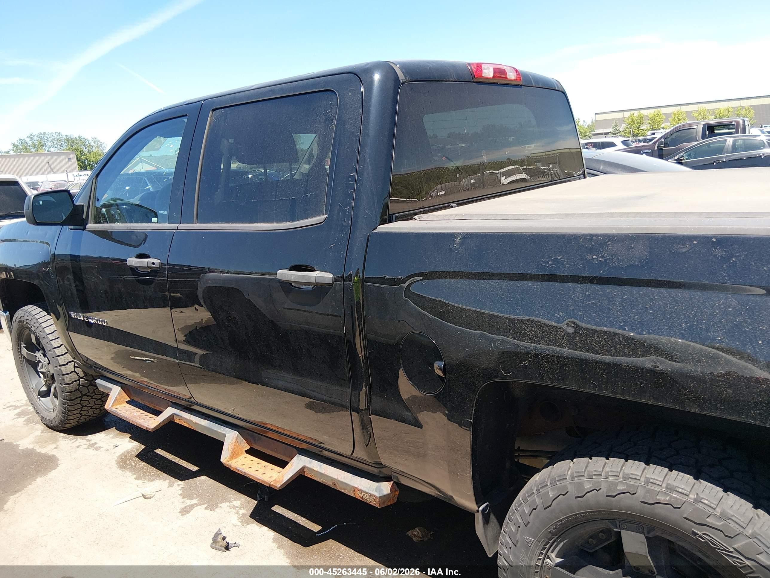 2014 Chevrolet Silverado 1500 2lt Черный vin: 3GCUKREC9EG210215