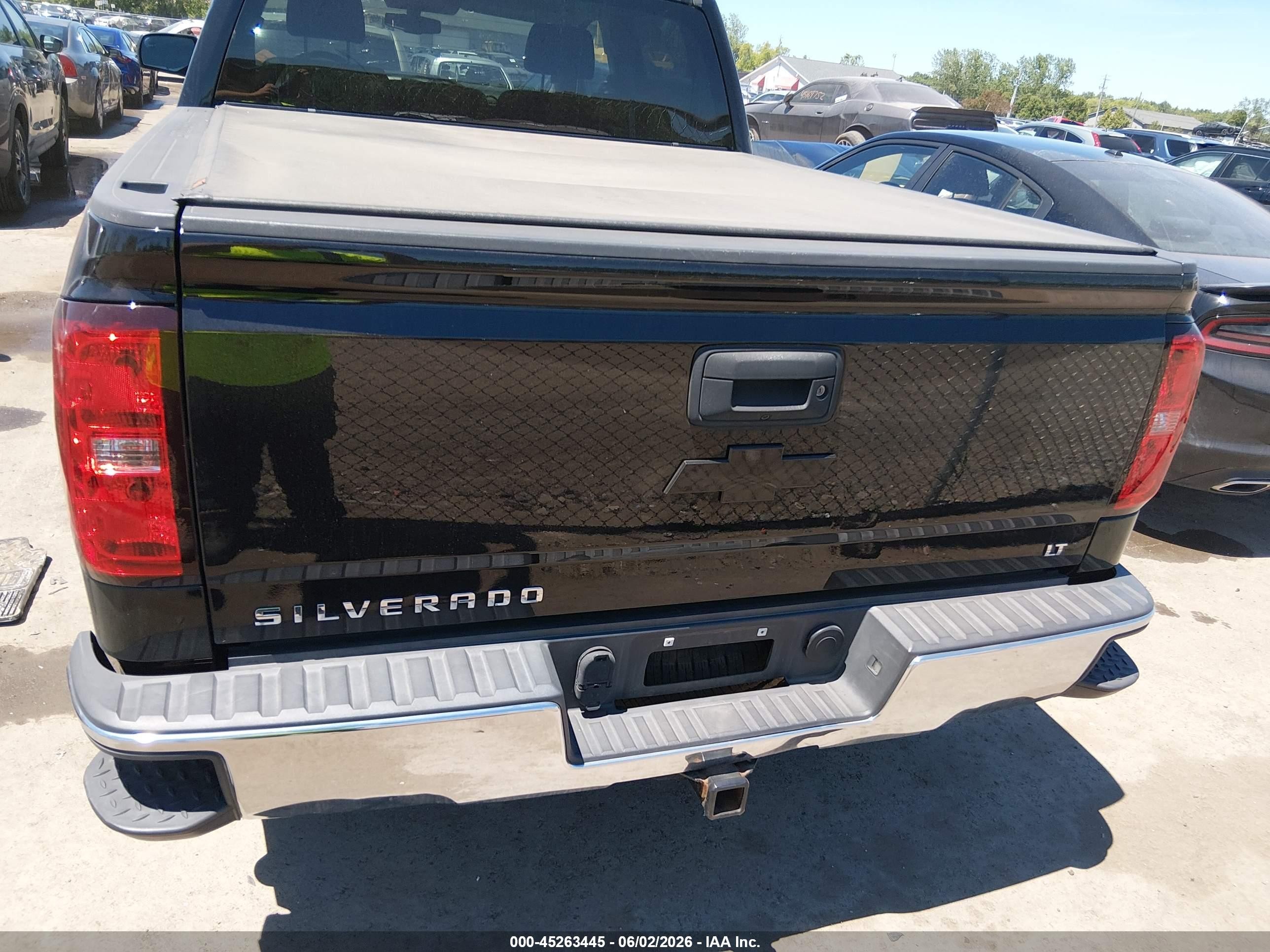 2014 Chevrolet Silverado 1500 2lt Черный vin: 3GCUKREC9EG210215