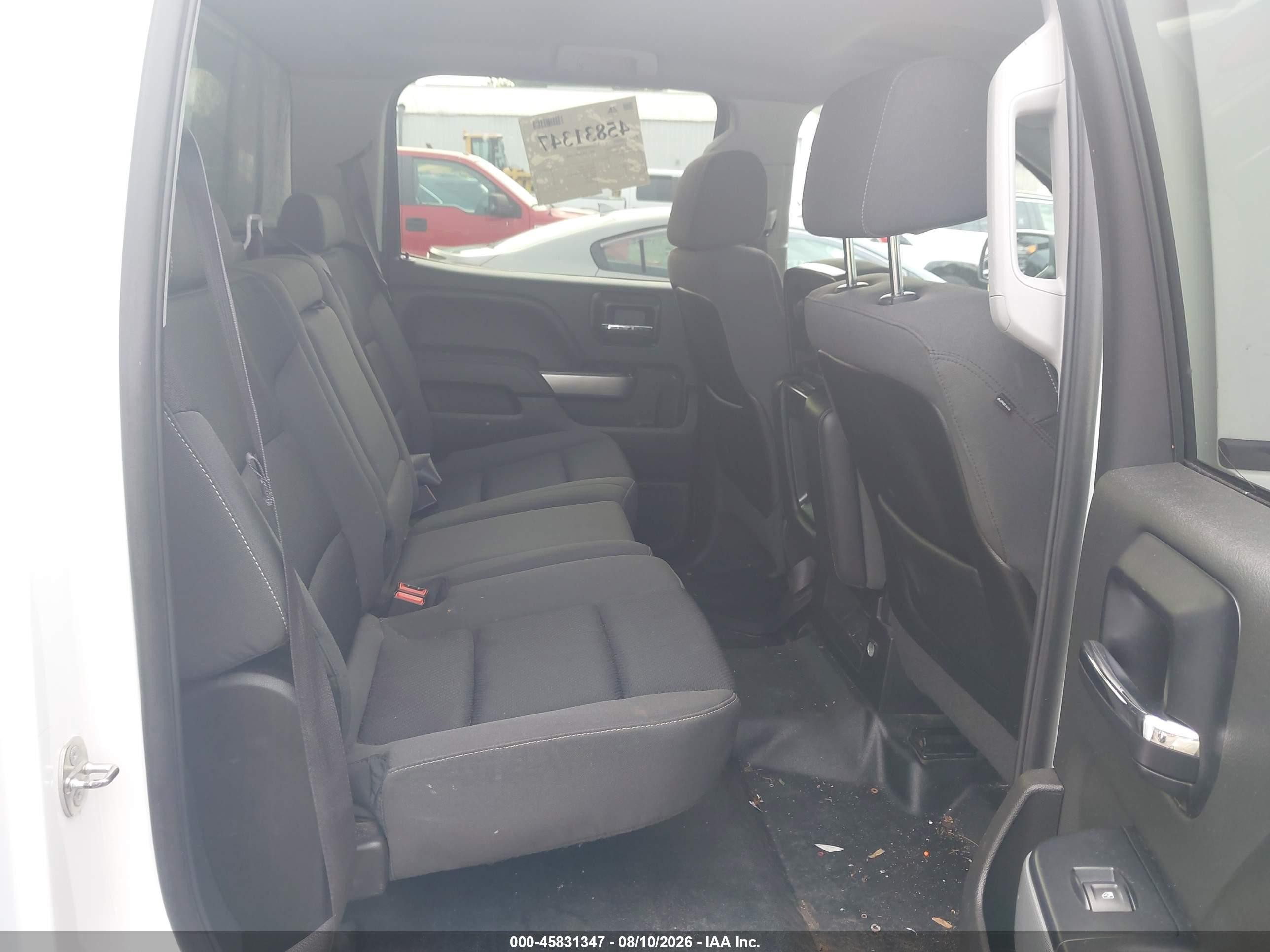 2014 Chevrolet Silverado 1500 Lt White vin: 3GCUKREC9EG222672