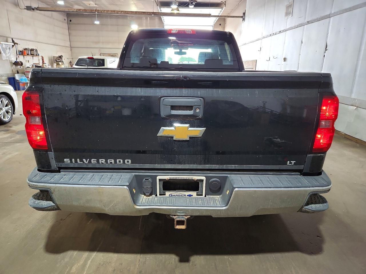 2014 Chevrolet Silverado K1500 Lt Black vin: 3GCUKREC9EG242713