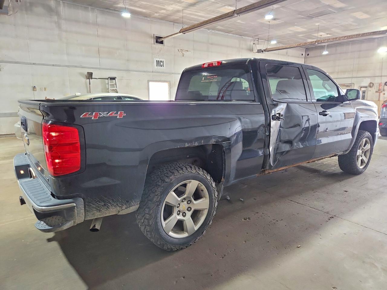 2014 Chevrolet Silverado K1500 Lt Black vin: 3GCUKREC9EG242713