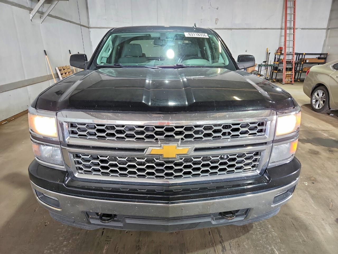 2014 Chevrolet Silverado K1500 Lt Black vin: 3GCUKREC9EG242713