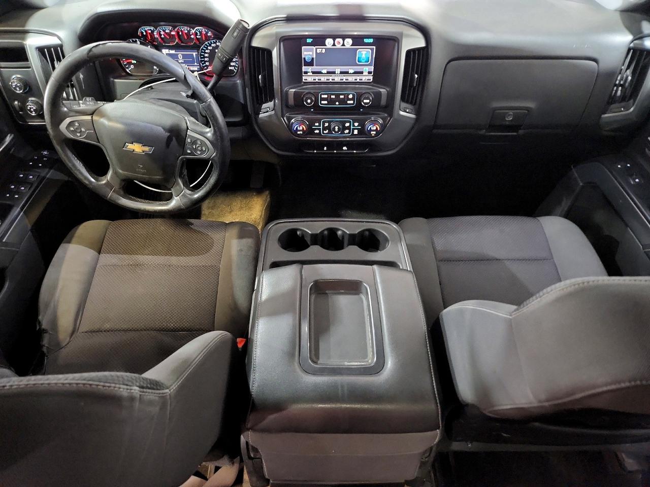 2014 Chevrolet Silverado K1500 Lt Black vin: 3GCUKREC9EG242713
