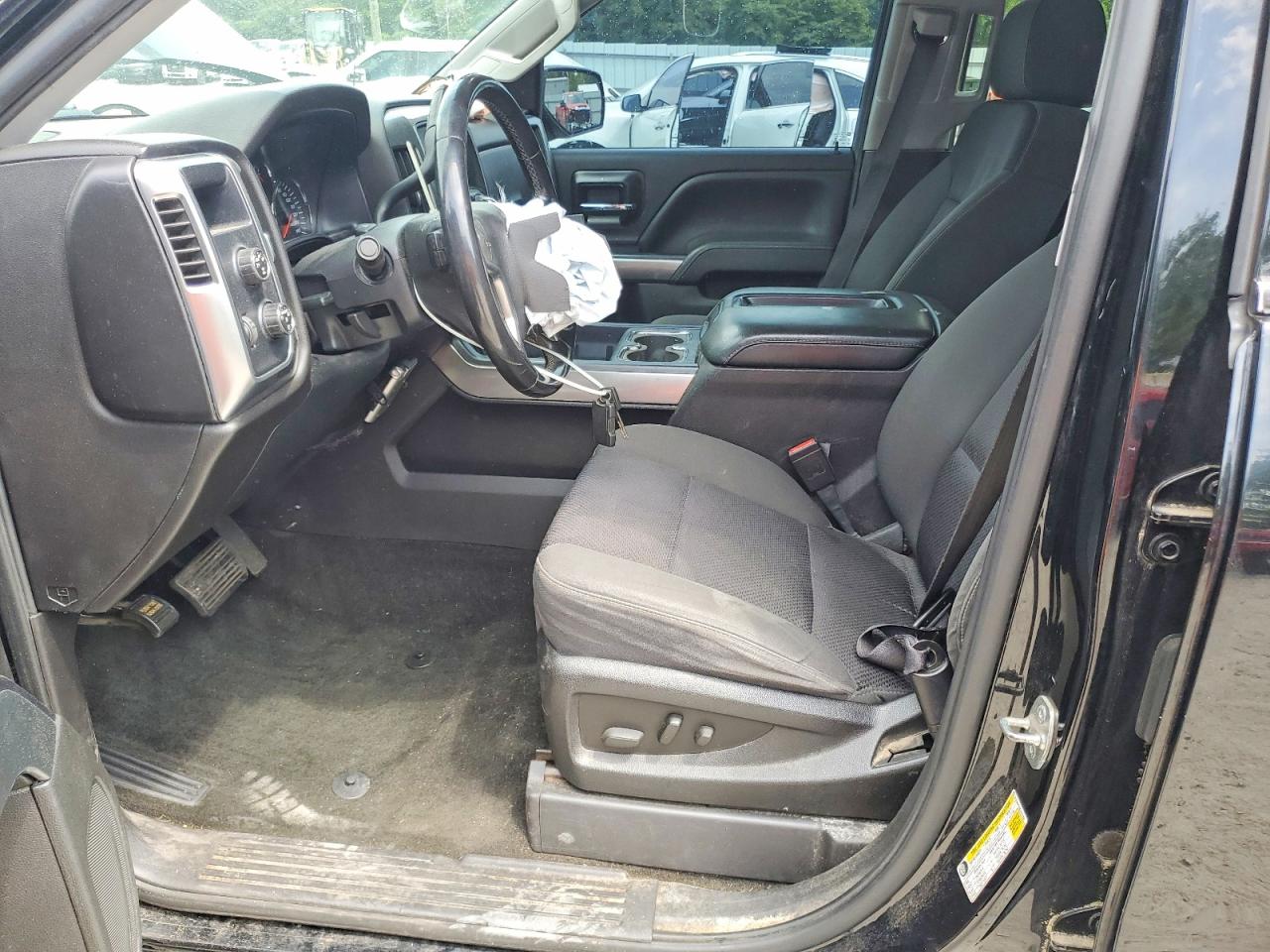 2014 Chevrolet Silverado K1500 Lt Black vin: 3GCUKREC9EG247992