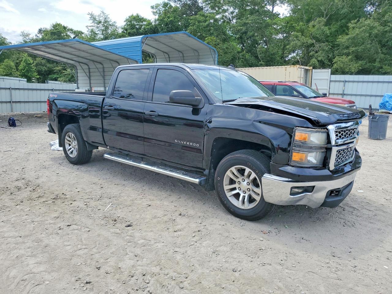 2014 Chevrolet Silverado K1500 Lt Black vin: 3GCUKREC9EG247992