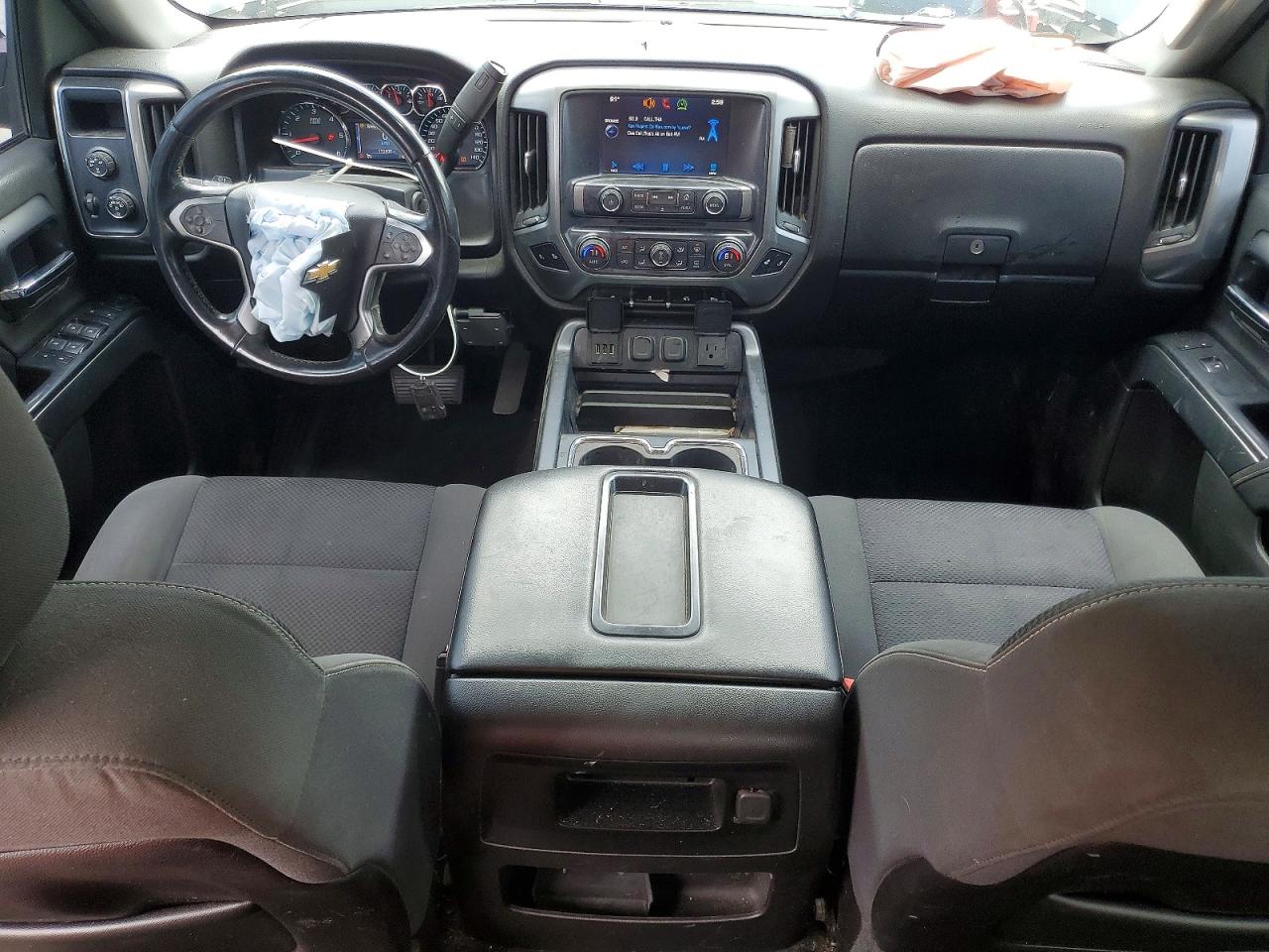 2014 Chevrolet Silverado K1500 Lt Black vin: 3GCUKREC9EG247992