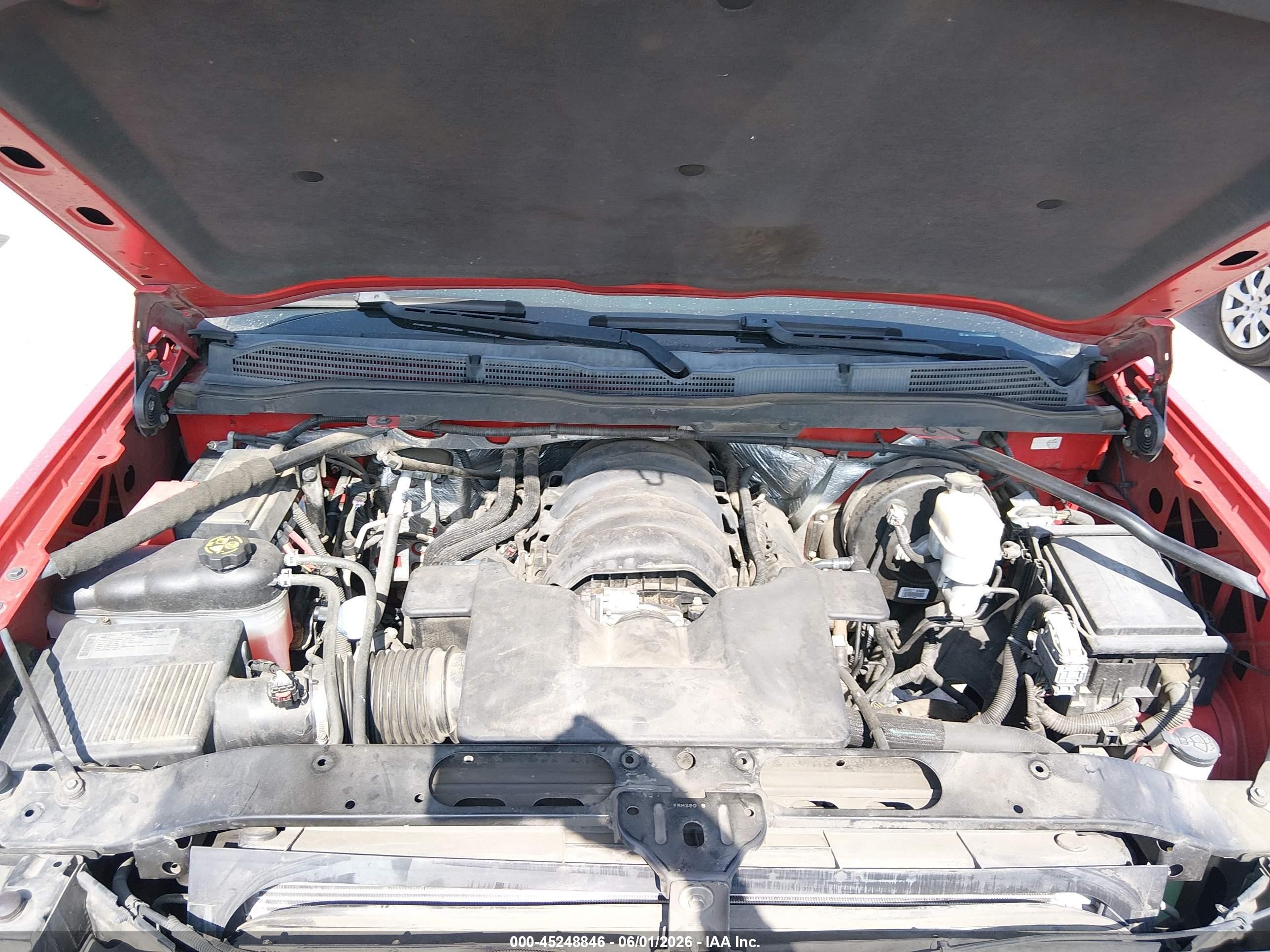 2014 Chevrolet Silverado 1500 2lt Red vin: 3GCUKREC9EG285643