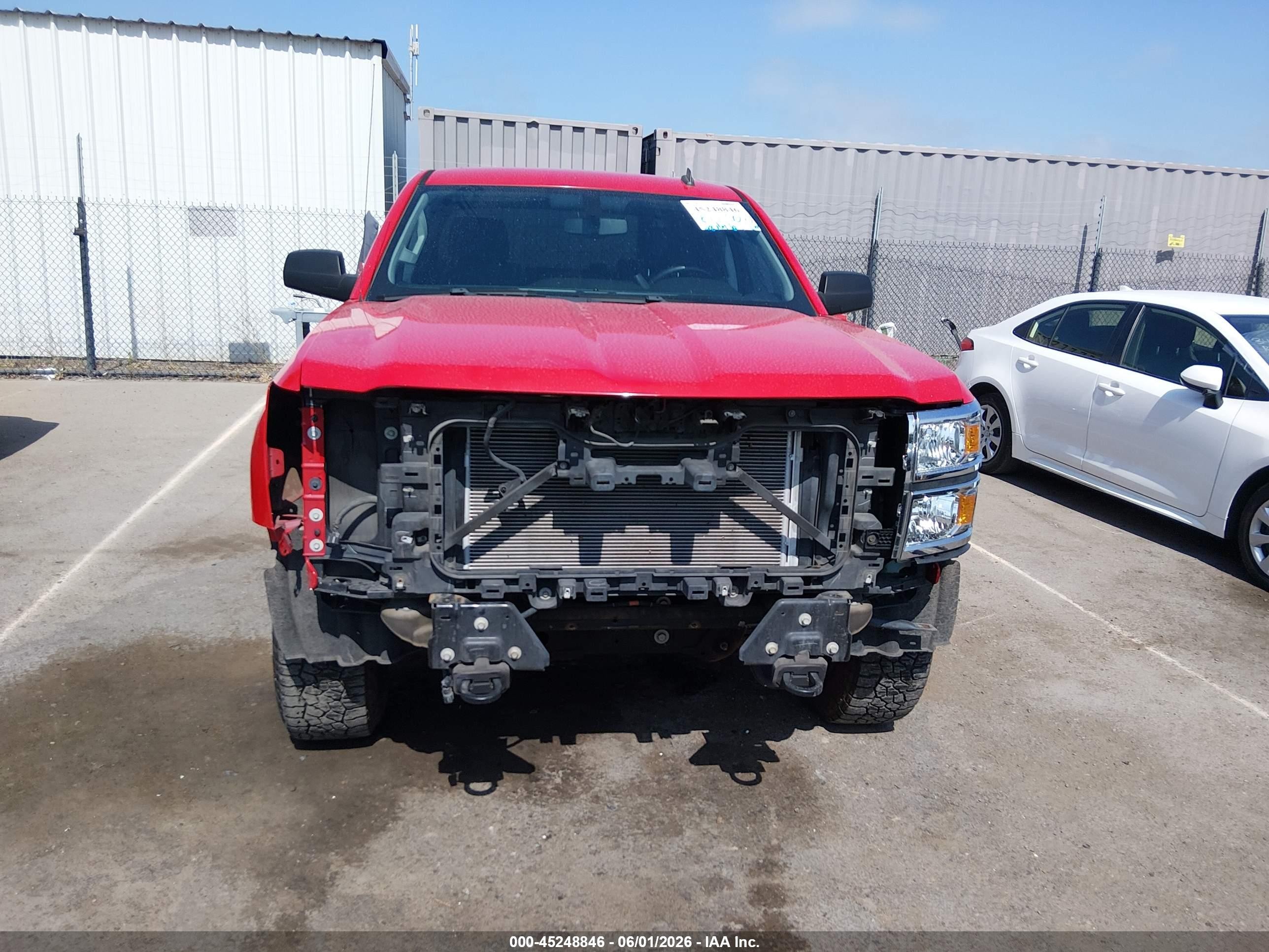 2014 Chevrolet Silverado 1500 2lt Red vin: 3GCUKREC9EG285643