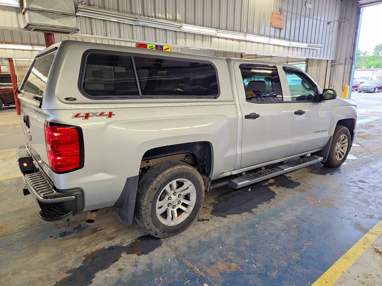 2014 Chevrolet Silverado K1500 Lt Серебряный vin: 3GCUKREC9EG313795