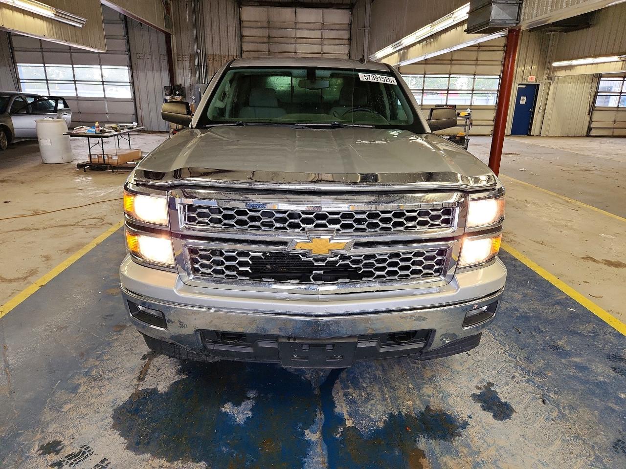 2014 Chevrolet Silverado K1500 Lt Серебряный vin: 3GCUKREC9EG313795