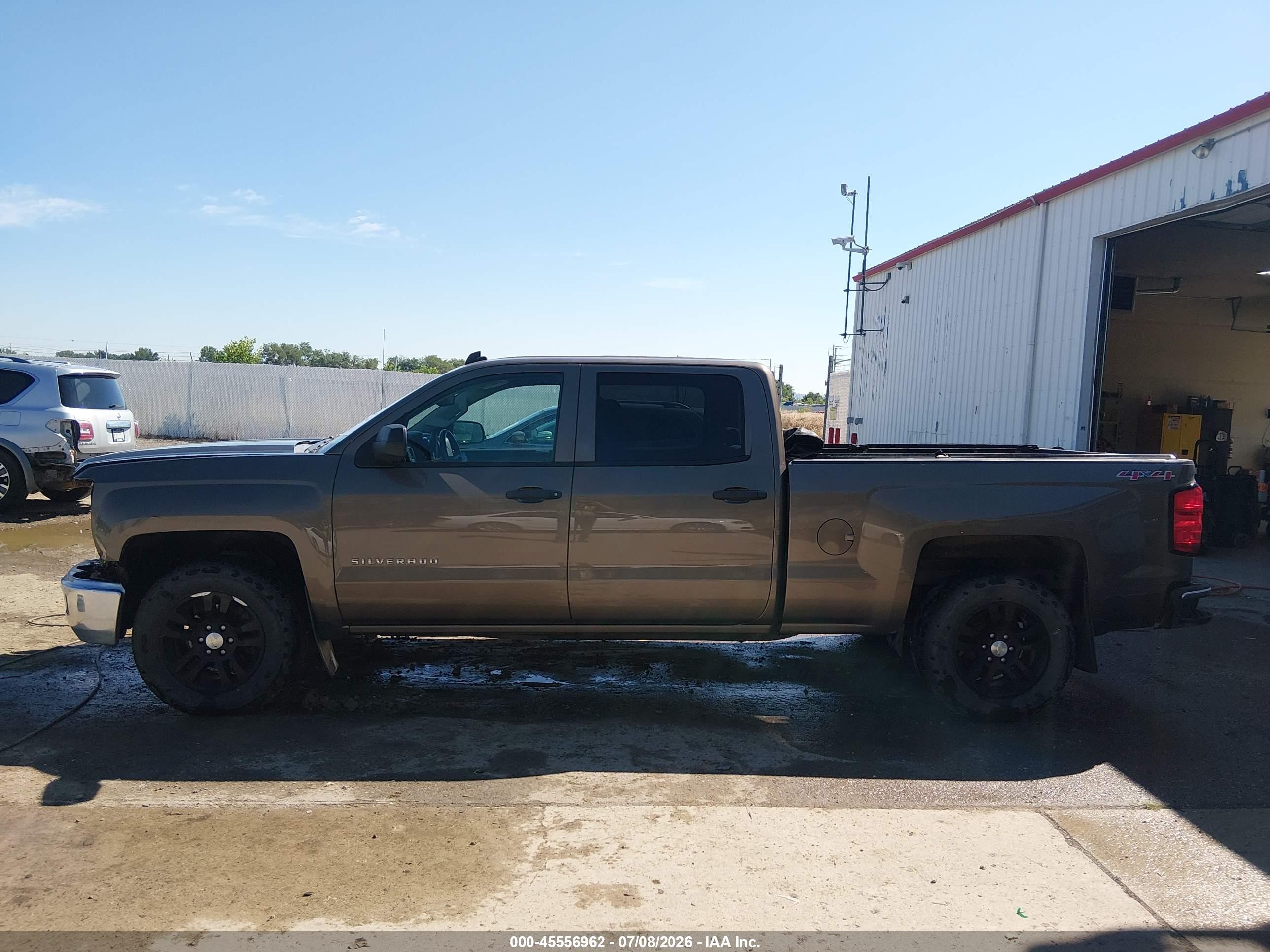 2014 Chevrolet Silverado 1500 Lt Brown vin: 3GCUKREC9EG347848