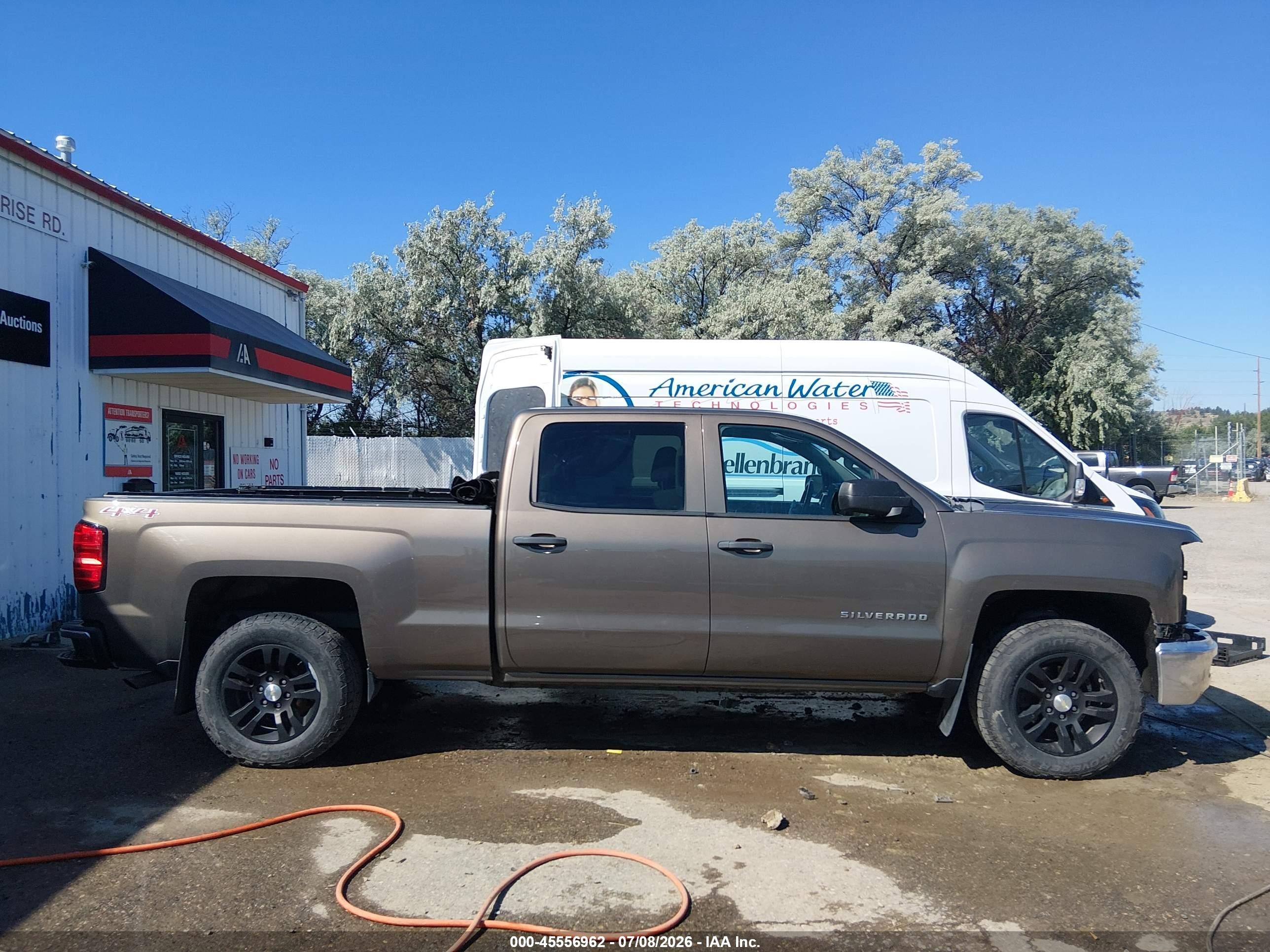 2014 Chevrolet Silverado 1500 Lt Brown vin: 3GCUKREC9EG347848