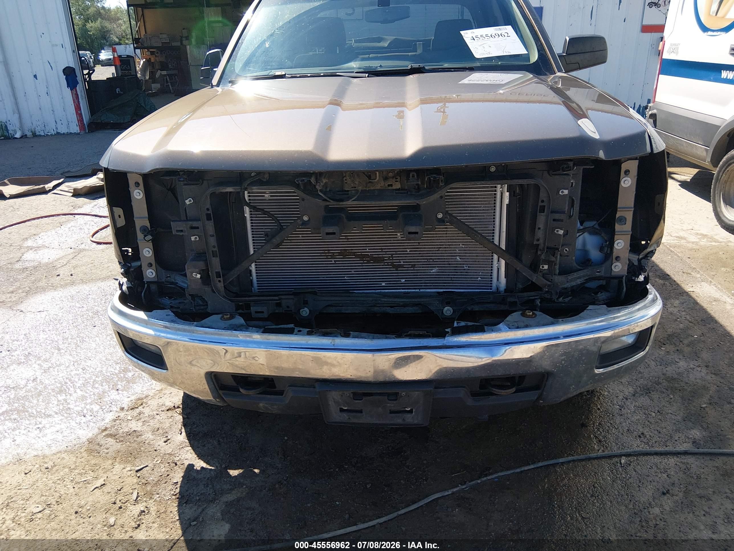 2014 Chevrolet Silverado 1500 Lt Brown vin: 3GCUKREC9EG347848