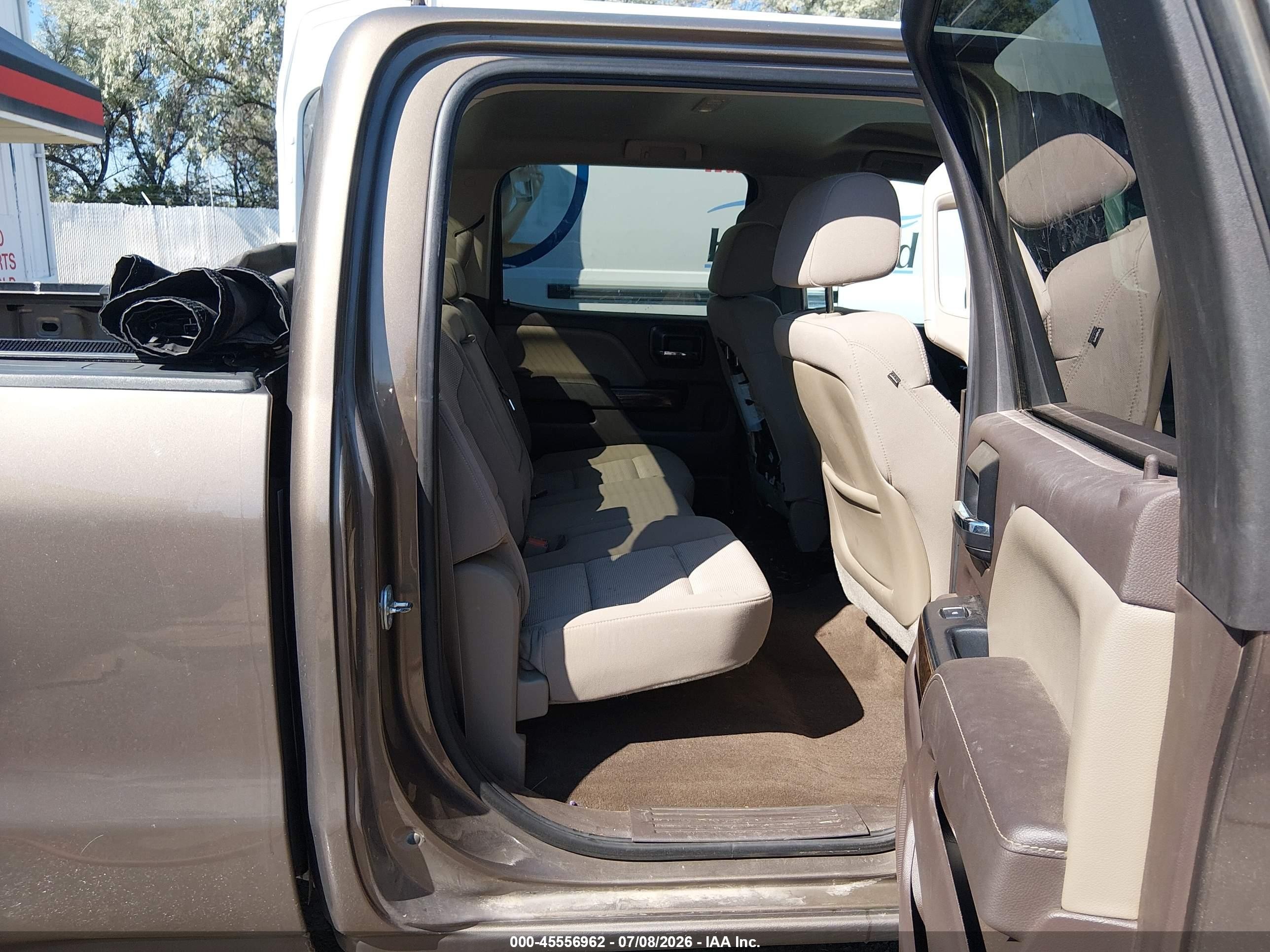2014 Chevrolet Silverado 1500 Lt Brown vin: 3GCUKREC9EG347848