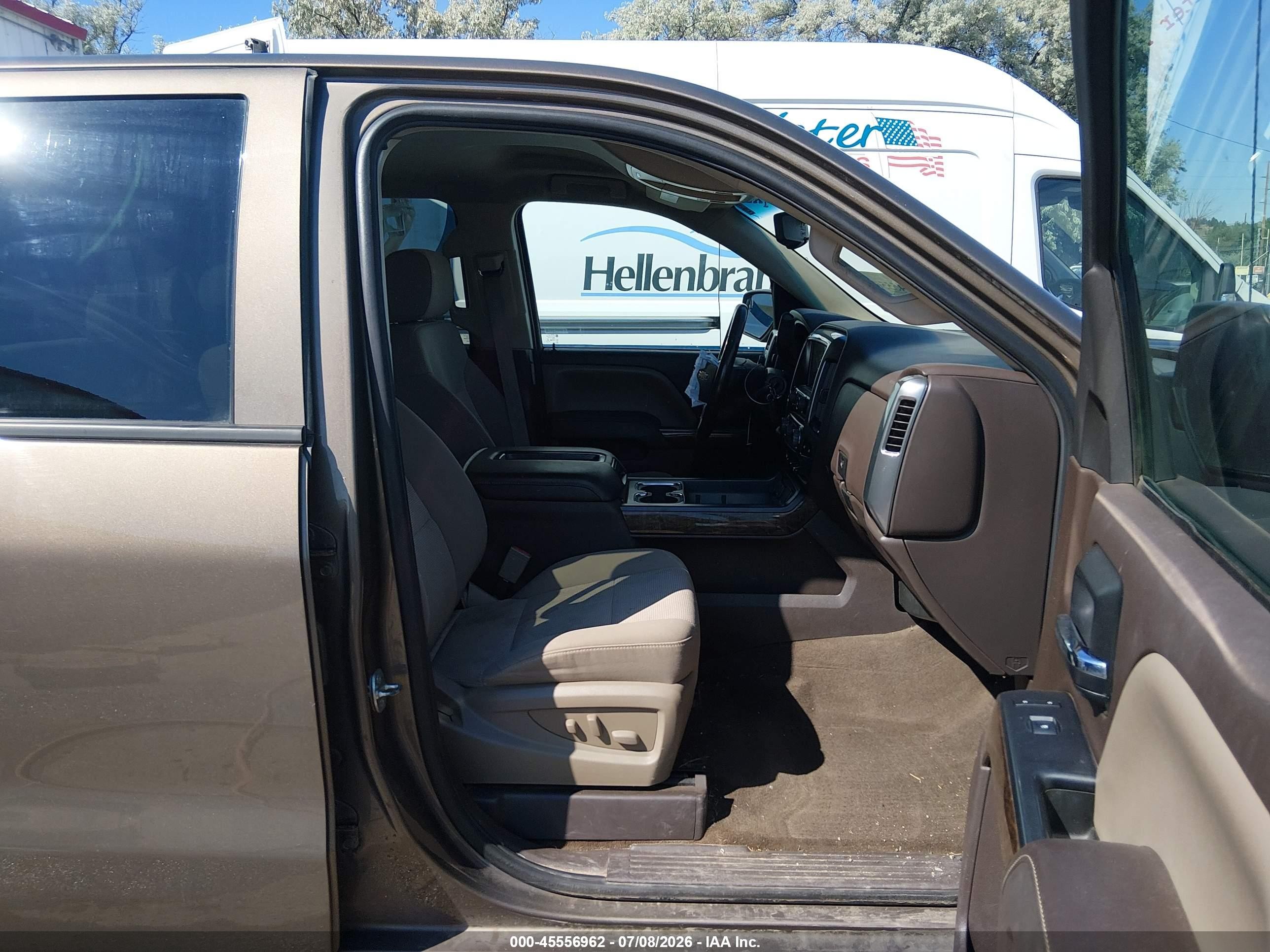 2014 Chevrolet Silverado 1500 Lt Brown vin: 3GCUKREC9EG347848