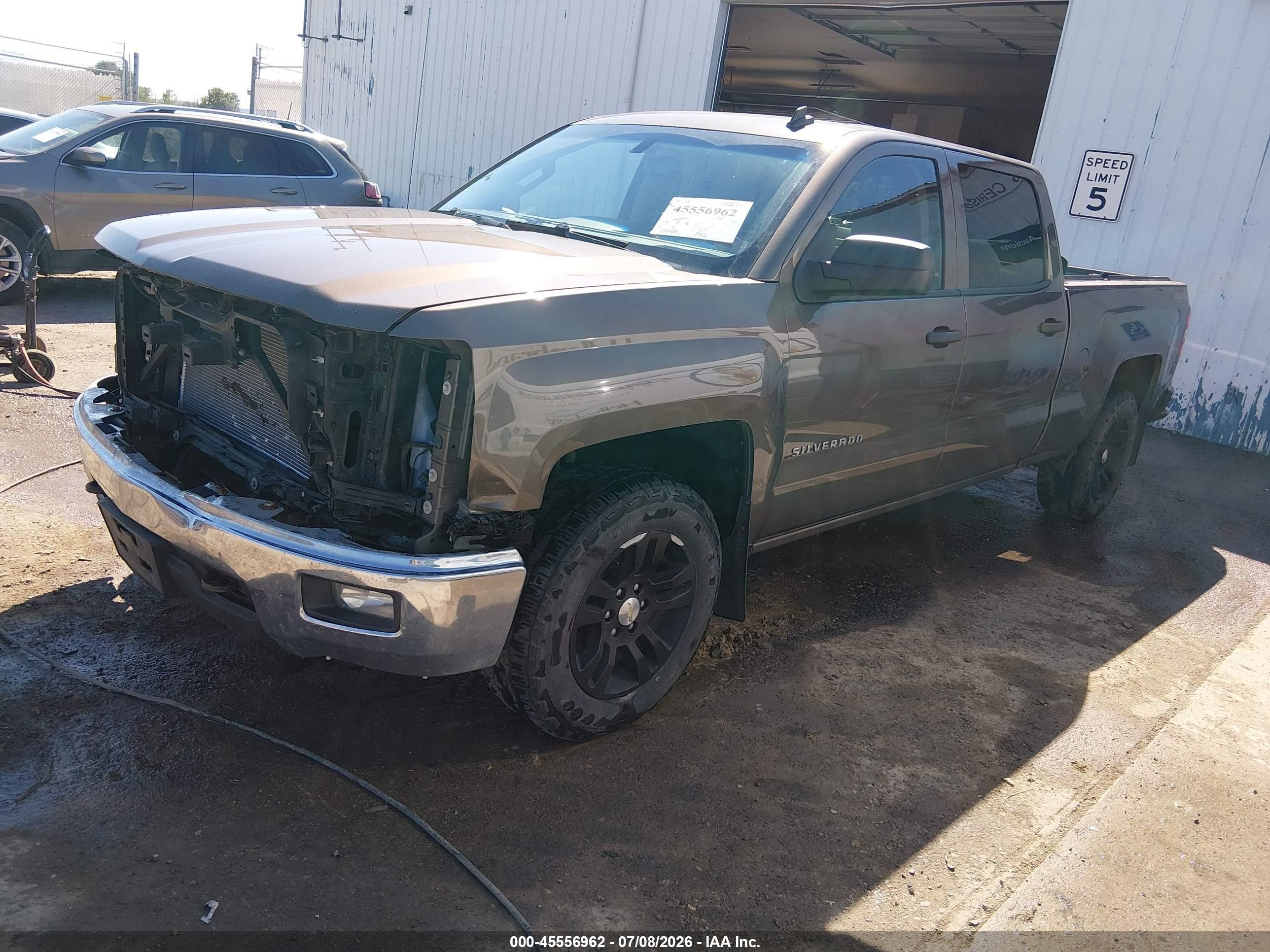 2014 Chevrolet Silverado 1500 Lt Brown vin: 3GCUKREC9EG347848