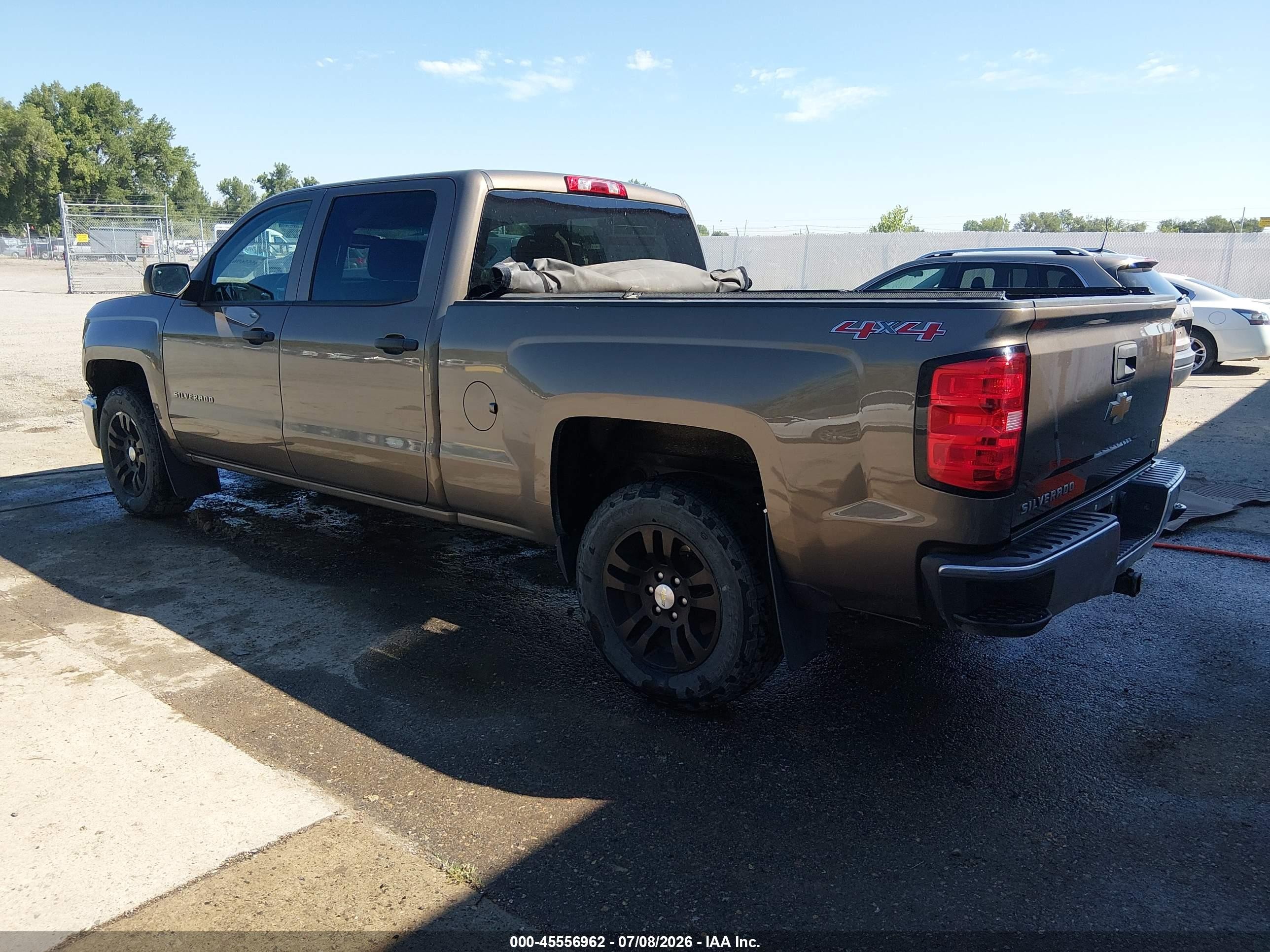 2014 Chevrolet Silverado 1500 Lt Brown vin: 3GCUKREC9EG347848