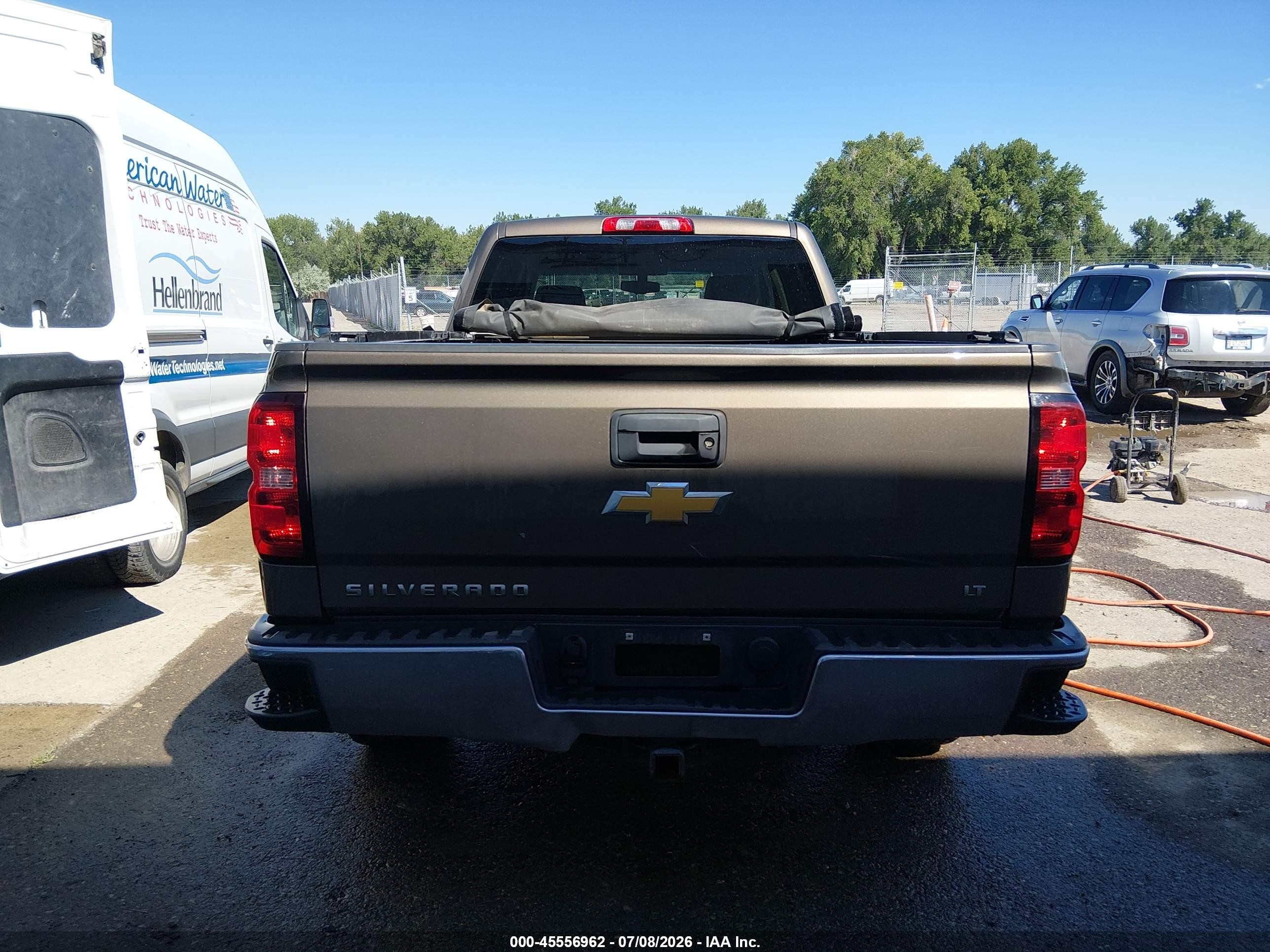 2014 Chevrolet Silverado 1500 Lt Brown vin: 3GCUKREC9EG347848