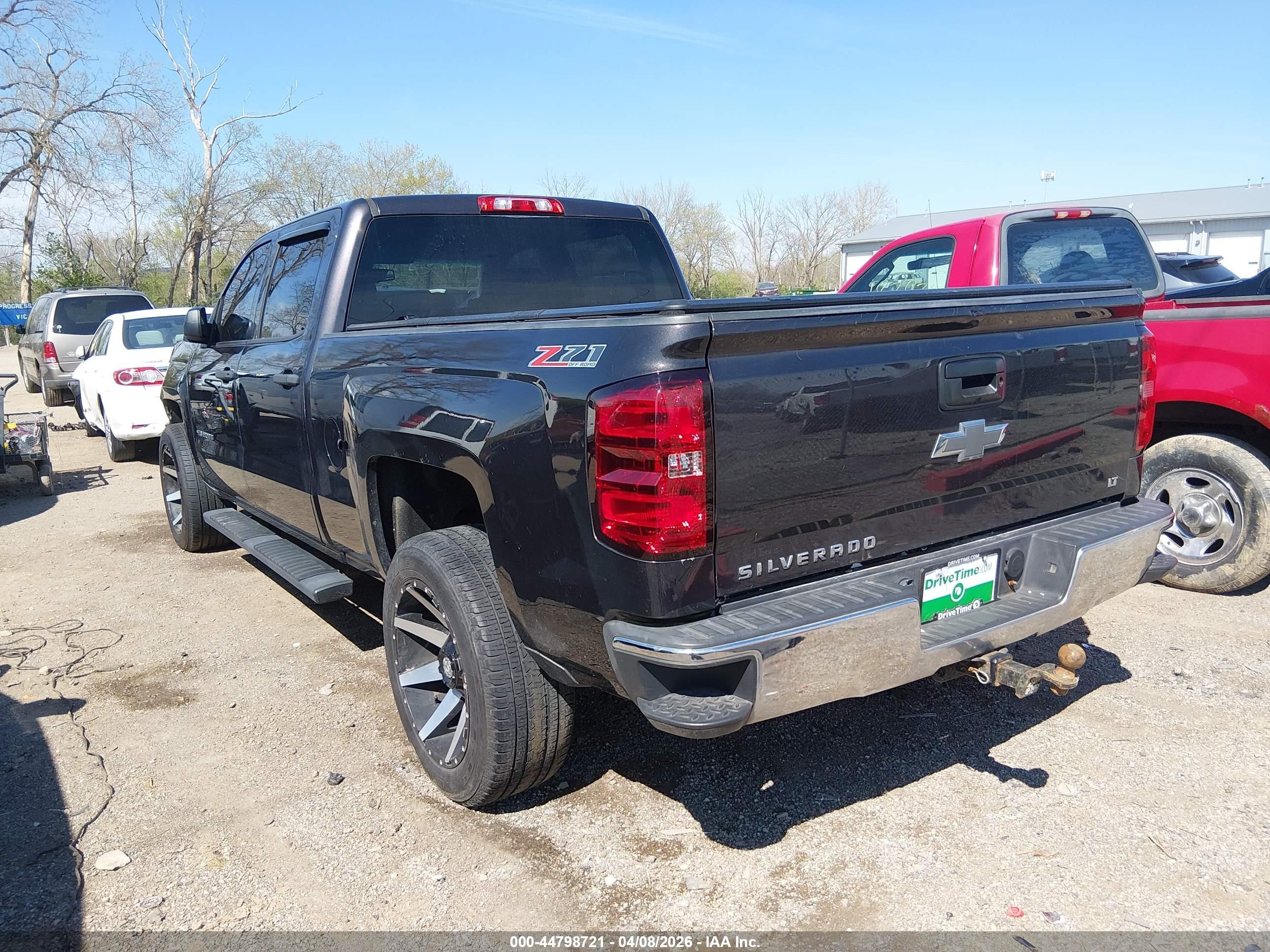 2014 Chevrolet Silverado 1500 2lt Gray vin: 3GCUKREC9EG358123