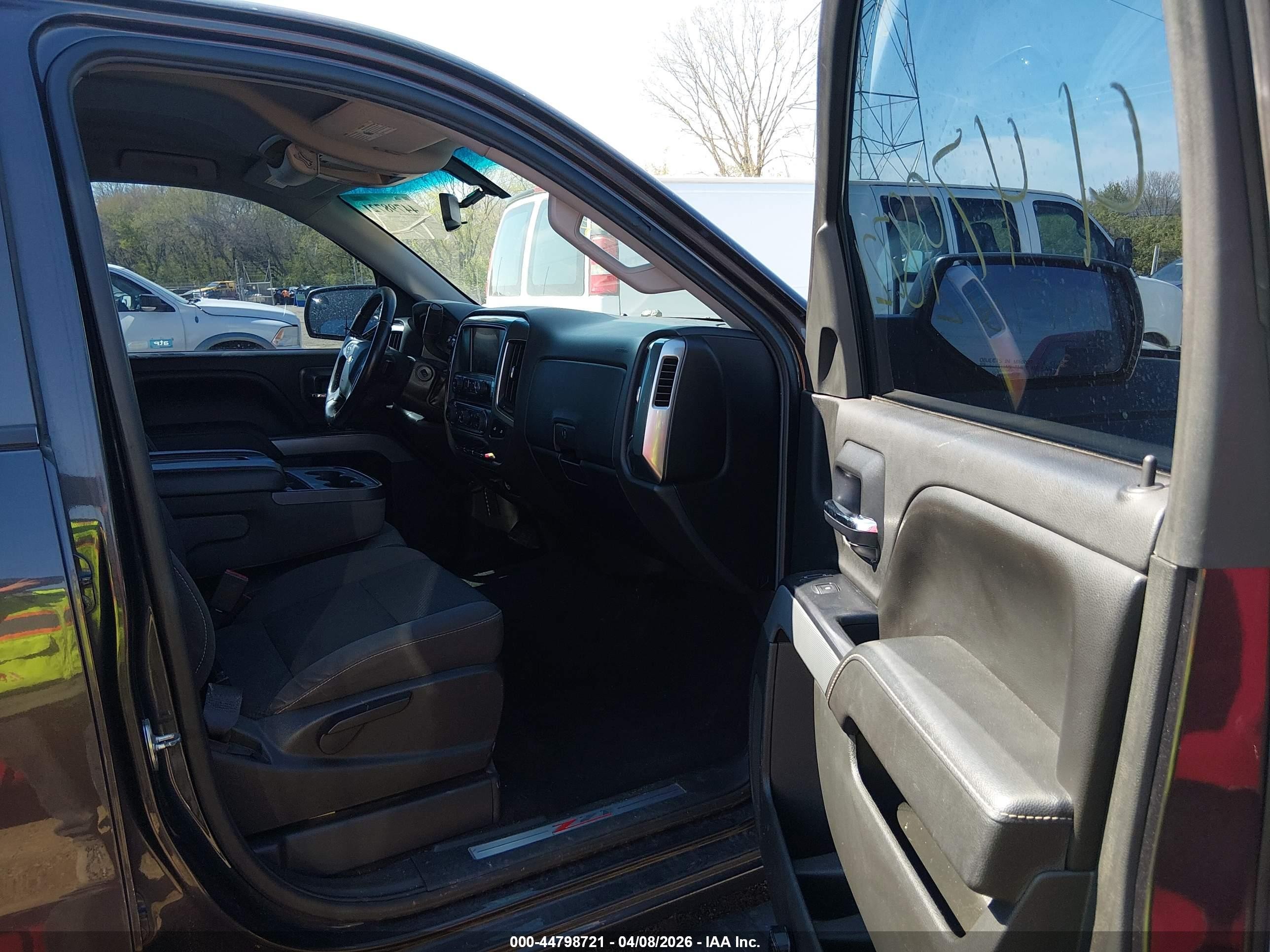 2014 Chevrolet Silverado 1500 2lt Gray vin: 3GCUKREC9EG358123