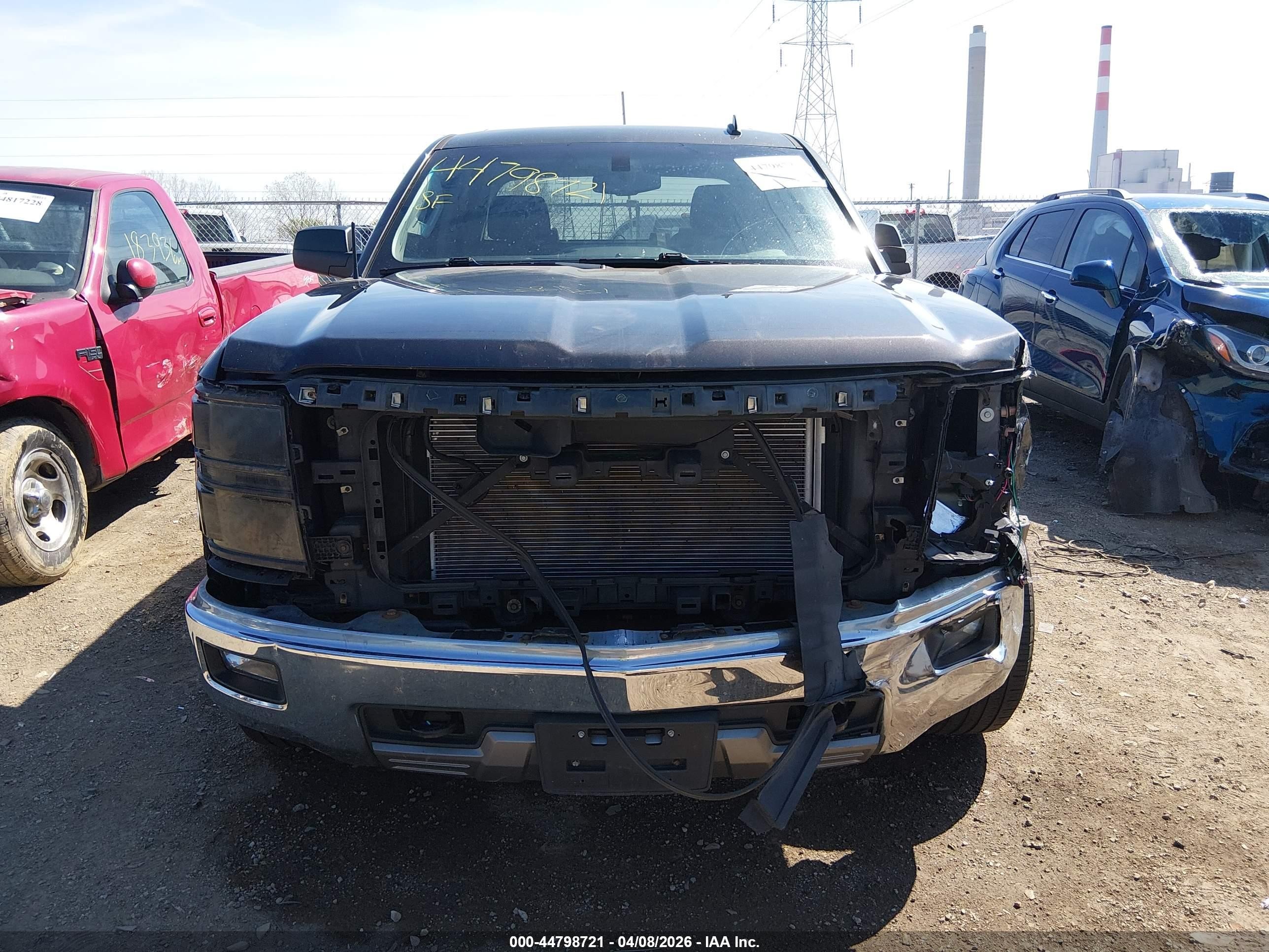 2014 Chevrolet Silverado 1500 2lt Gray vin: 3GCUKREC9EG358123