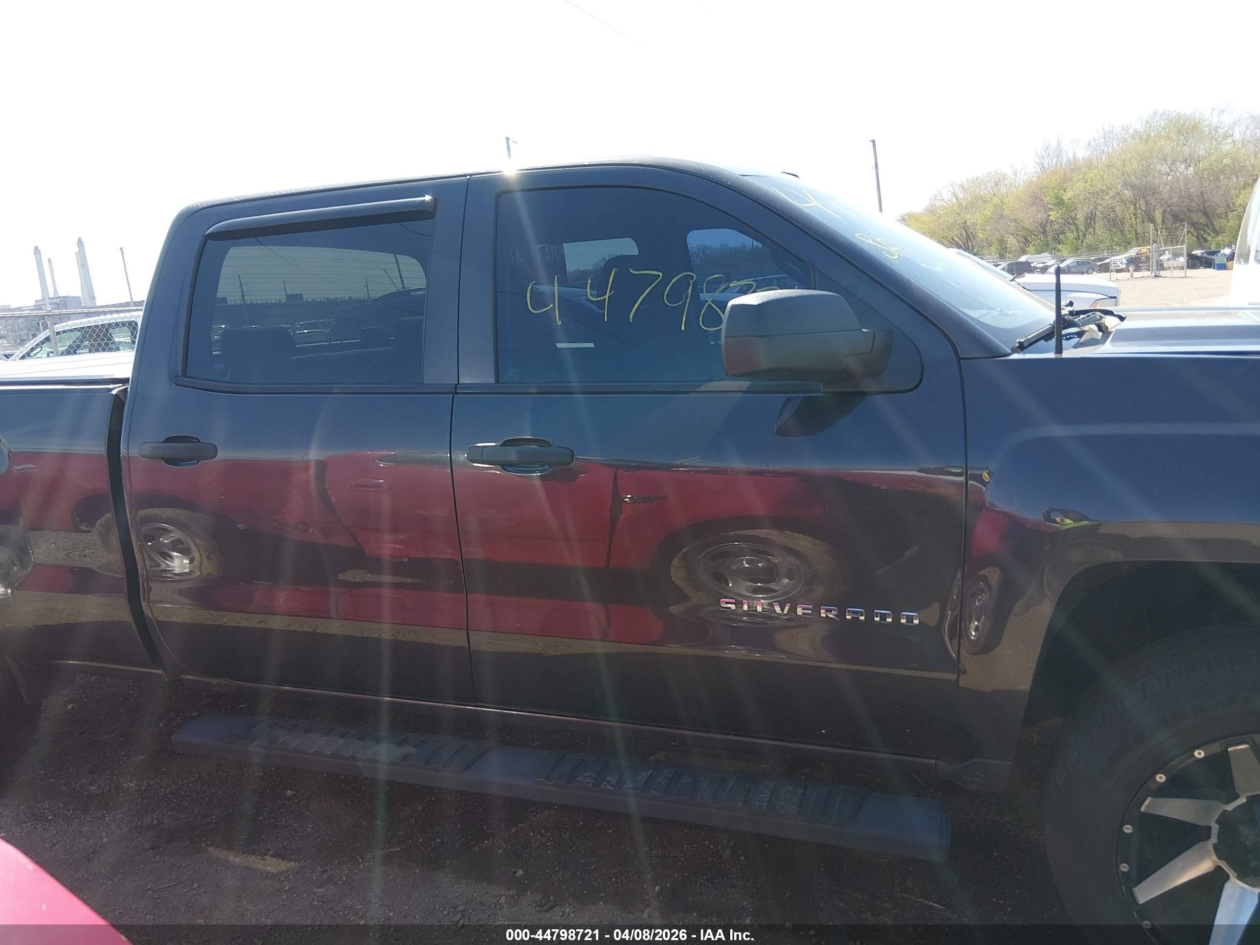 2014 Chevrolet Silverado 1500 2lt Gray vin: 3GCUKREC9EG358123