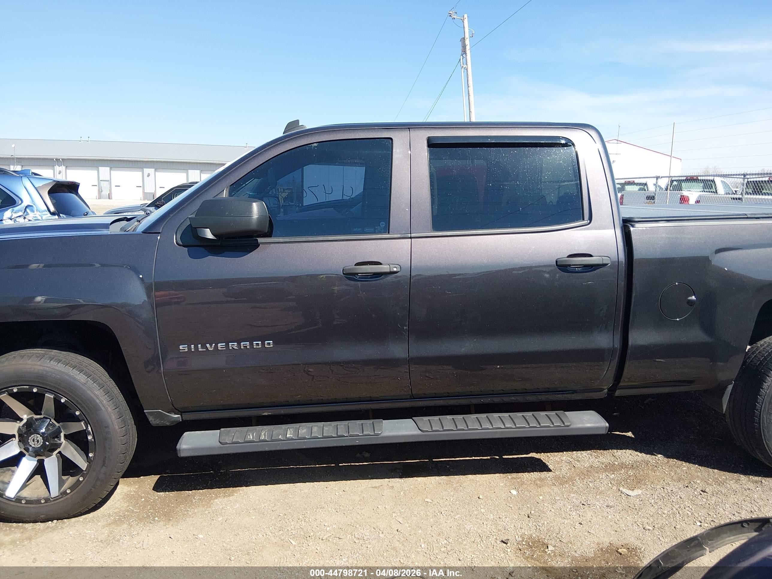 2014 Chevrolet Silverado 1500 2lt Gray vin: 3GCUKREC9EG358123