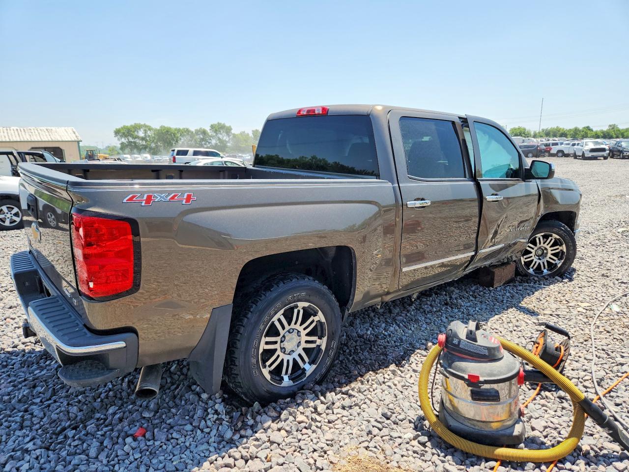 2014 Chevrolet Silverado K1500 Lt Brown vin: 3GCUKREC9EG431877