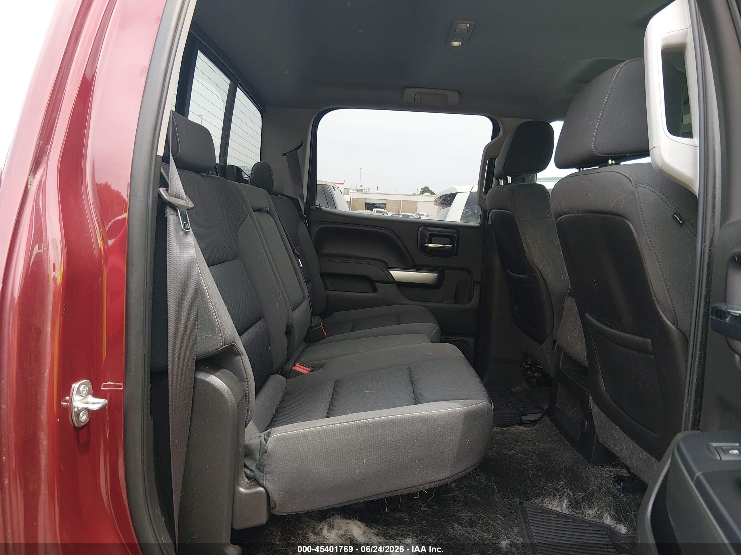 2014 Chevrolet Silverado 1500 1lt Maroon vin: 3GCUKREC9EG544860