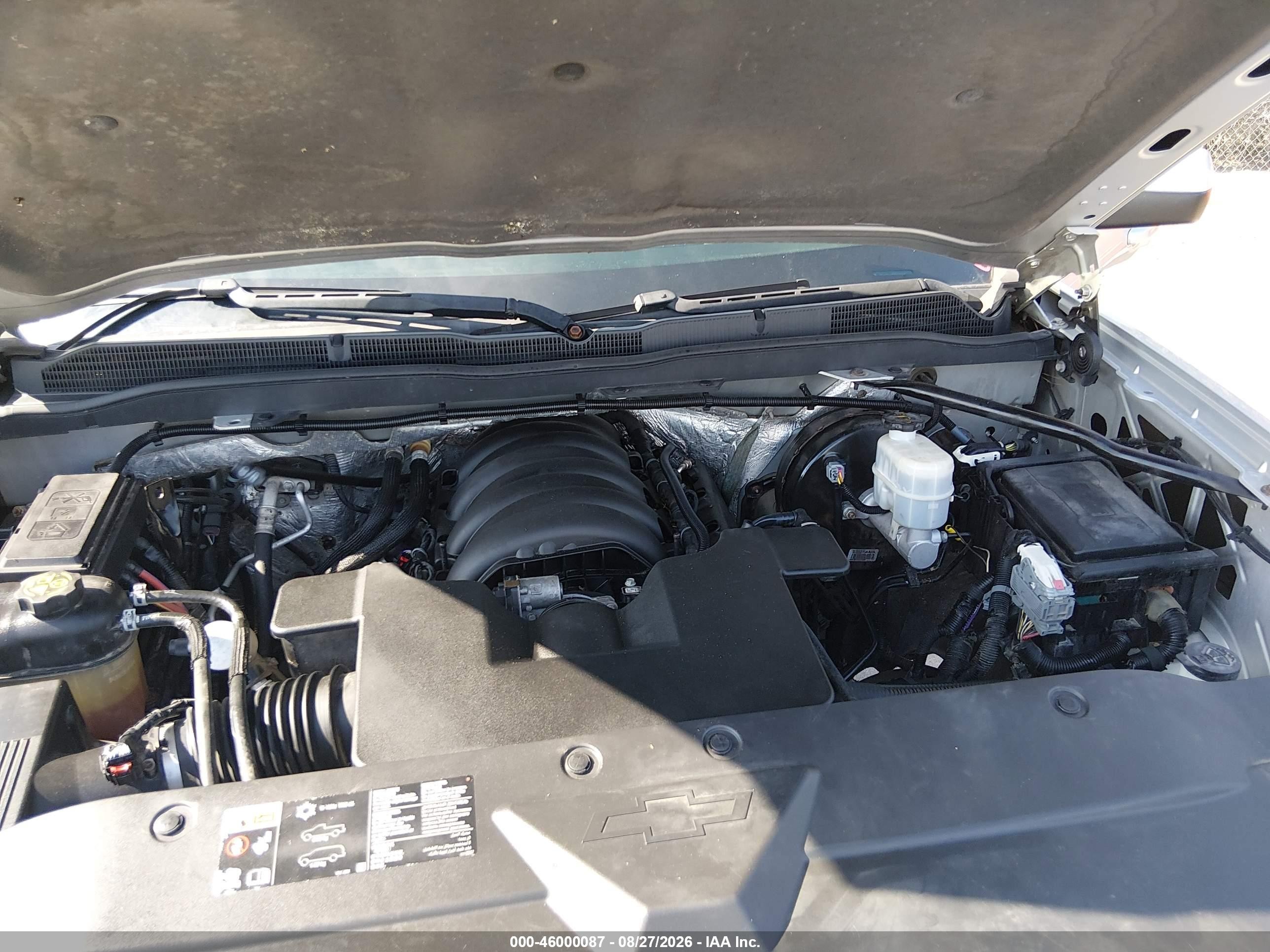 2015 Chevrolet Silverado K1500 Lt Silver vin: 3GCUKREC9FG111928