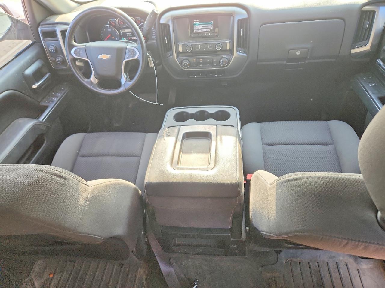 2015 Chevrolet Silverado K1500 Lt White vin: 3GCUKREC9FG144072