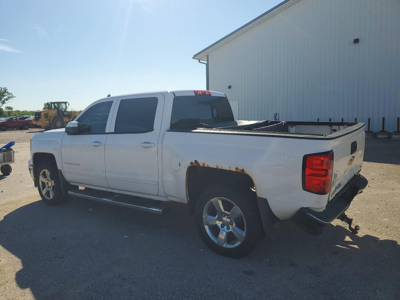 2015 Chevrolet Silverado K1500 Lt Белый vin: 3GCUKREC9FG247623