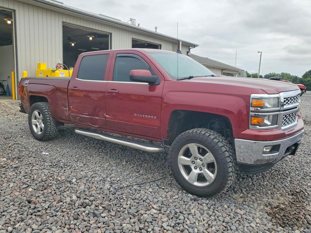 2015 Chevrolet Silverado K1500 Lt Бордовый vin: 3GCUKREC9FG264888