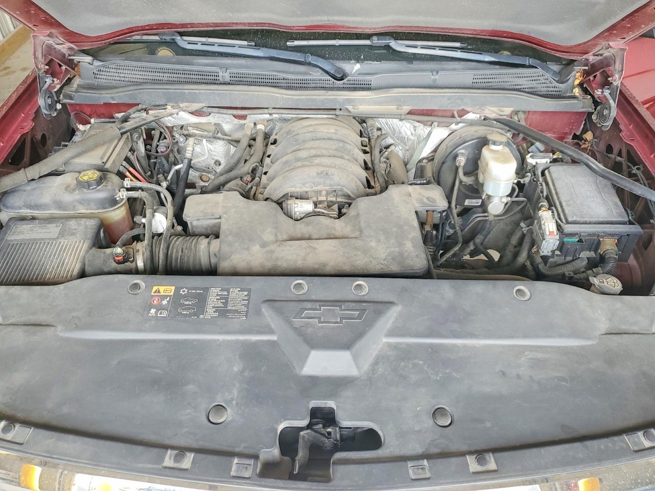 2015 Chevrolet Silverado K1500 Lt Бордовый vin: 3GCUKREC9FG264888