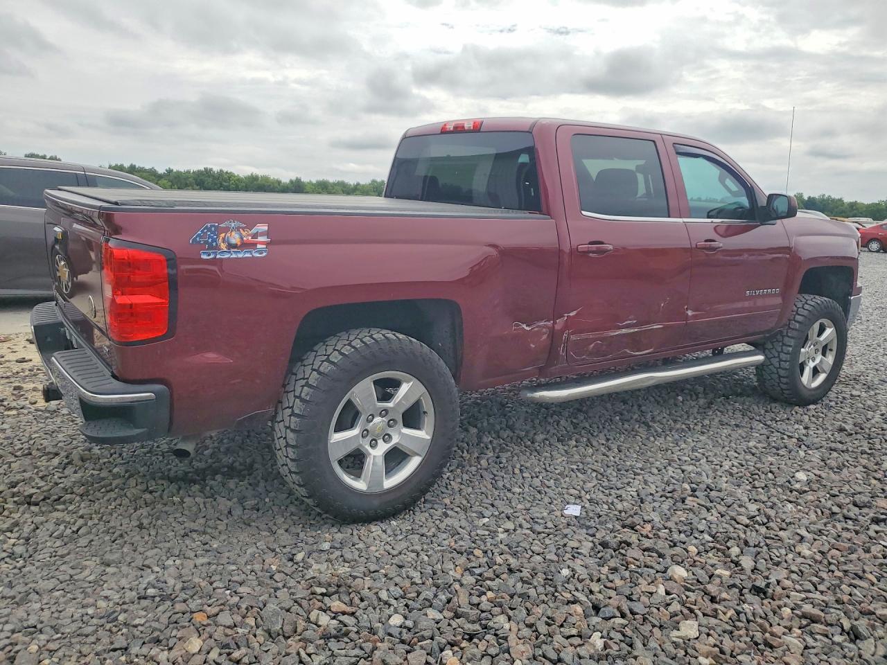 2015 Chevrolet Silverado K1500 Lt Бордовый vin: 3GCUKREC9FG264888