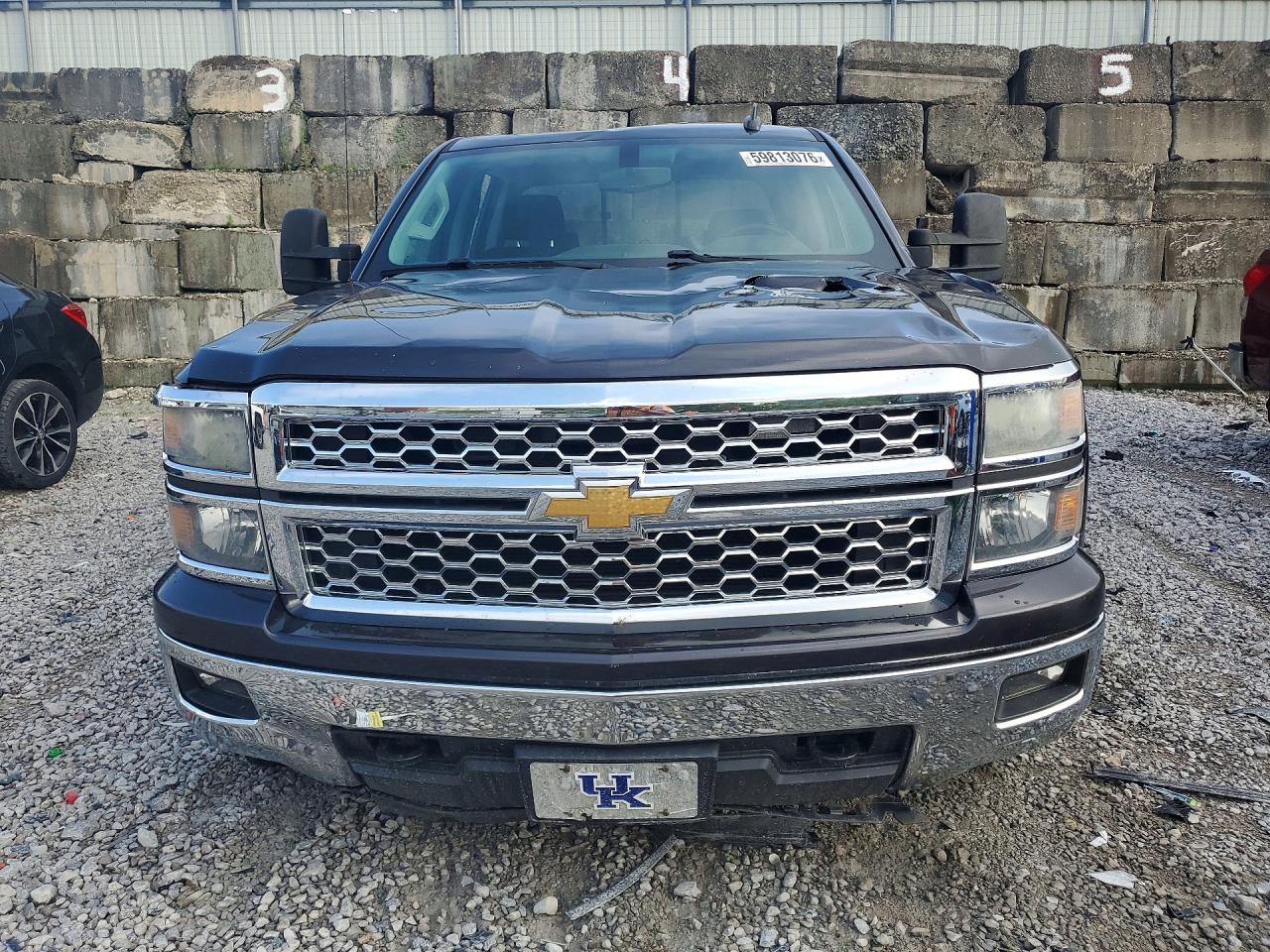 2015 Chevrolet Silverado K1500 Lt Black vin: 3GCUKREC9FG426955