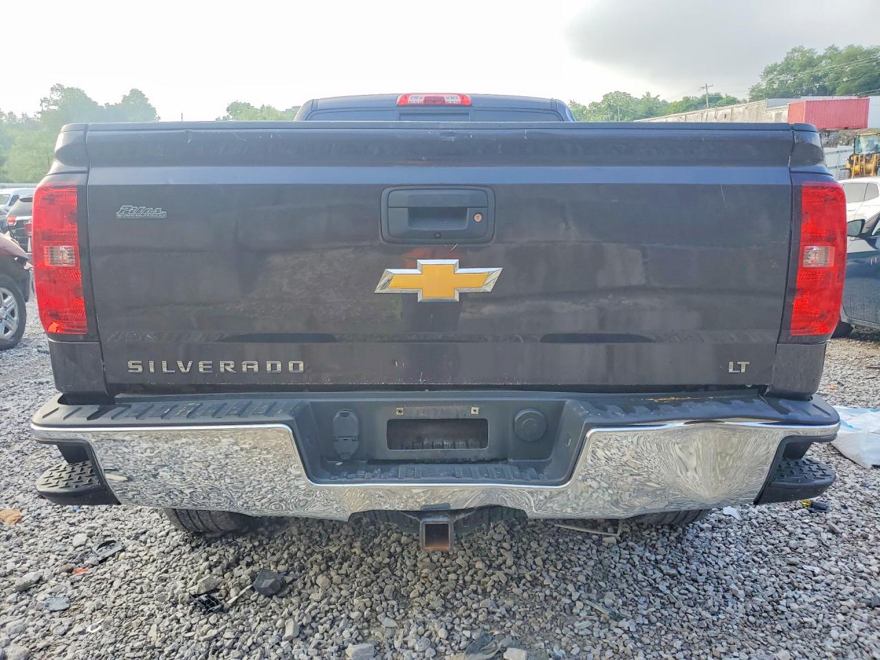2015 Chevrolet Silverado K1500 Lt Black vin: 3GCUKREC9FG426955