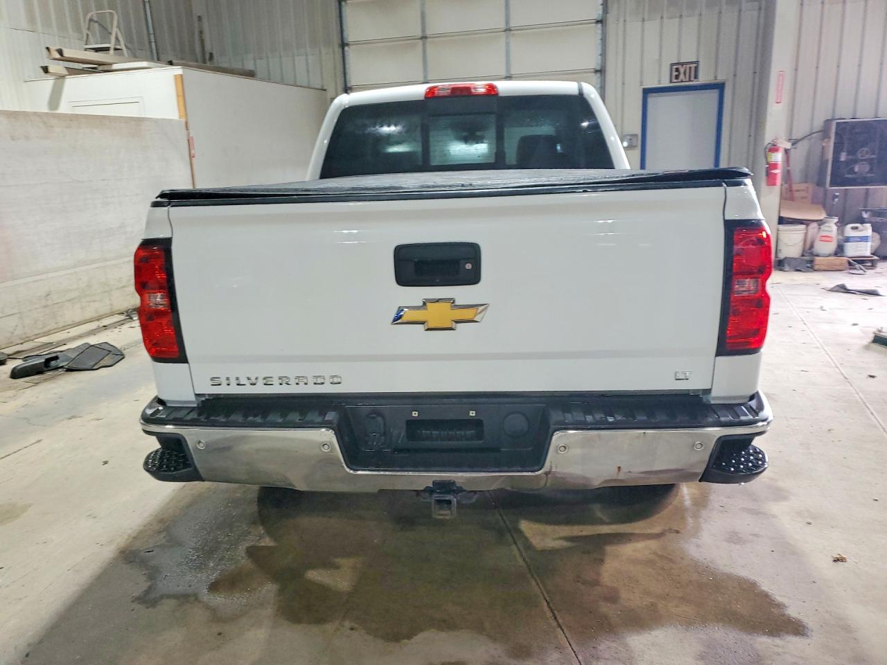 2015 Chevrolet Silverado K1500 Lt White vin: 3GCUKREC9FG436837