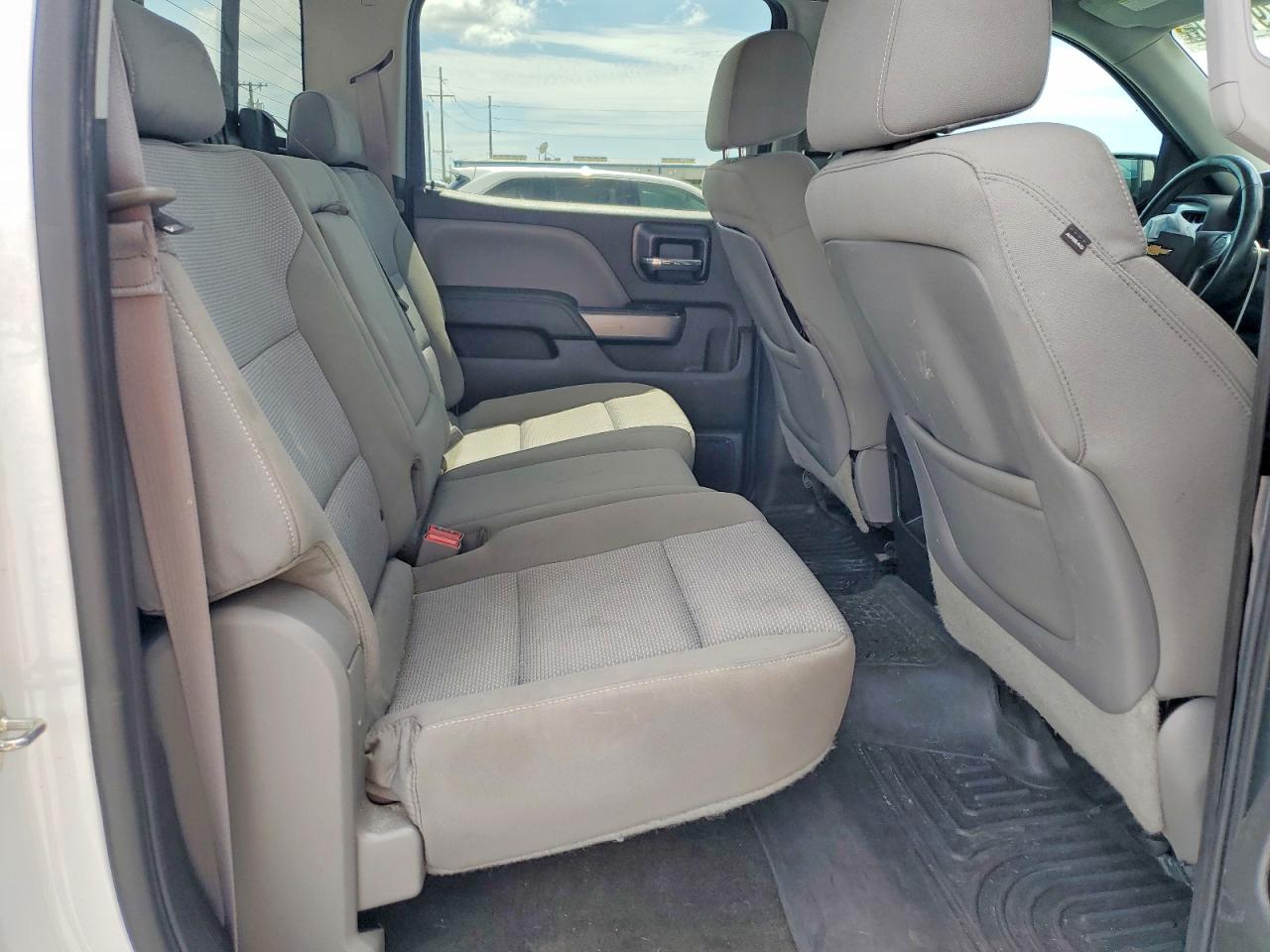 2015 Chevrolet Silverado K1500 Lt White vin: 3GCUKREC9FG484547