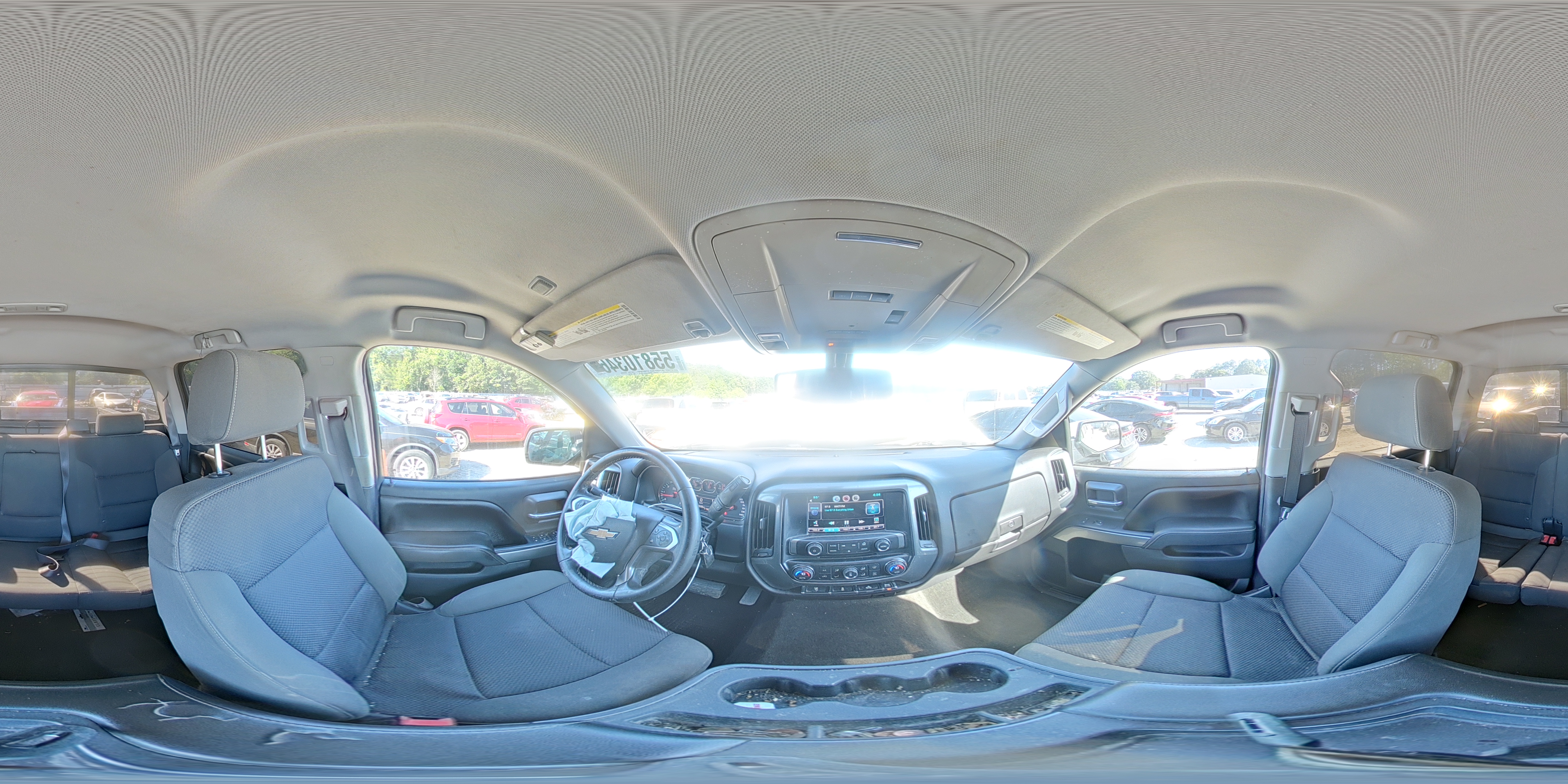 2015 Chevrolet Silverado K1500 Lt Белый vin: 3GCUKREC9FG487920