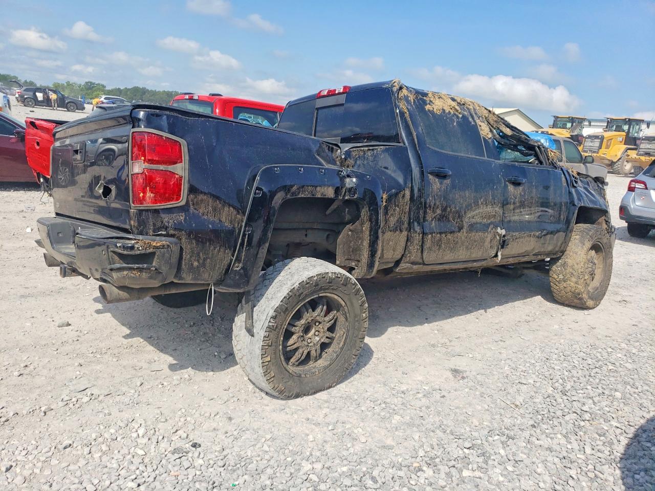 2015 Chevrolet Silverado K1500 Lt Black vin: 3GCUKREC9FG493779